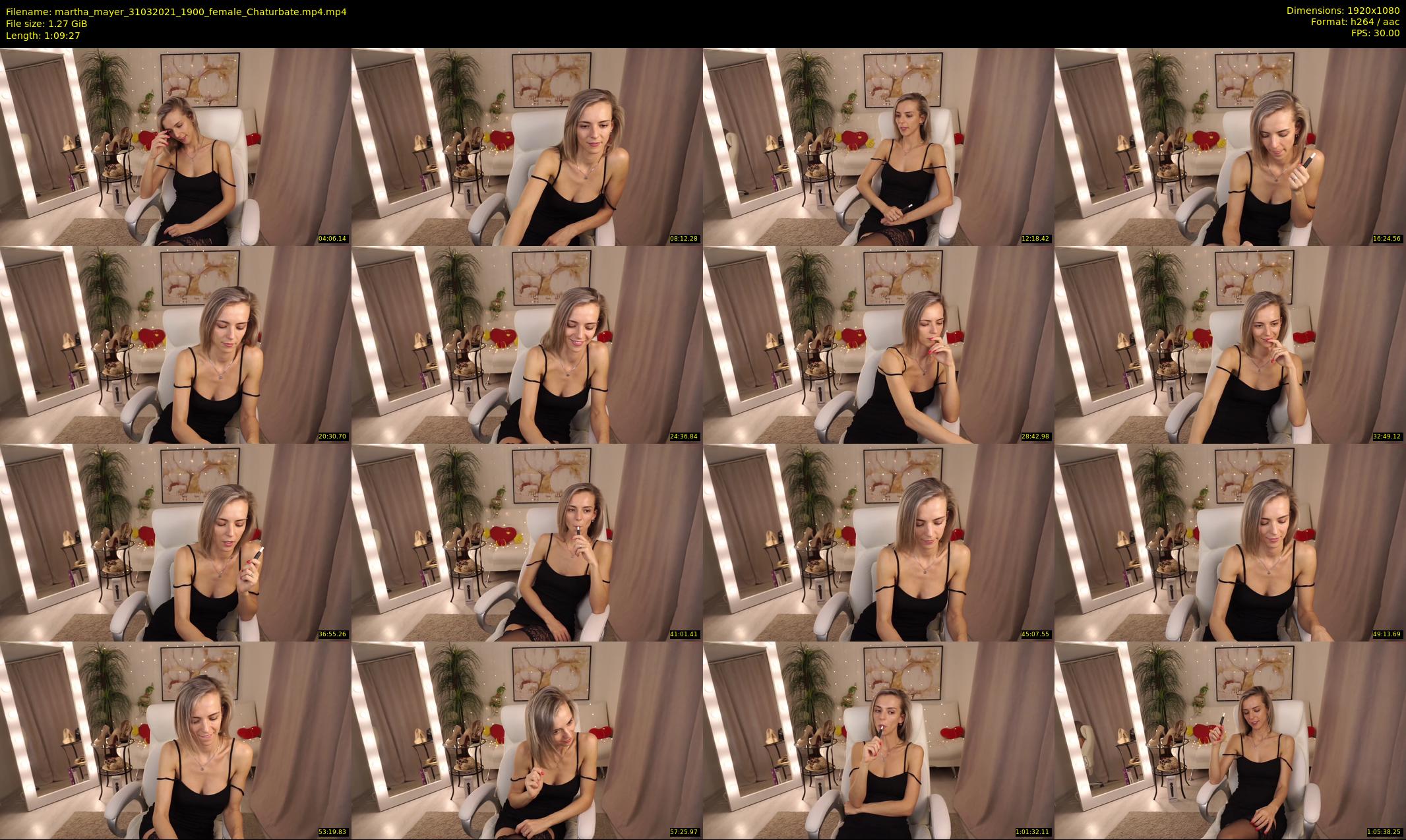 martha_mayer — 70 minute Chaturbate female cam show recording, 1080p, Mar 31, 2021