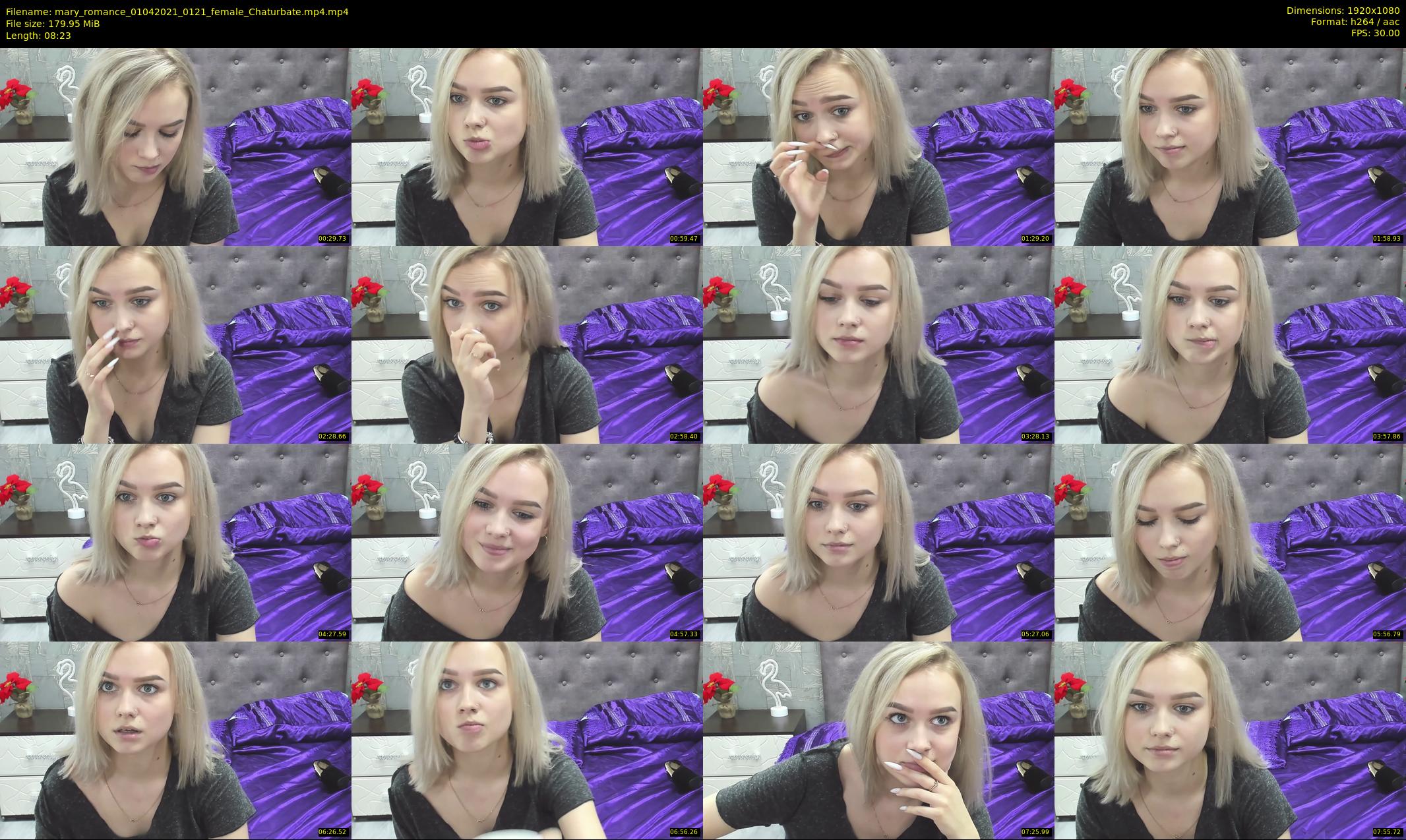 mary_romance — 9 minute Chaturbate female cam show recording, 1080p, Apr 1, 2021