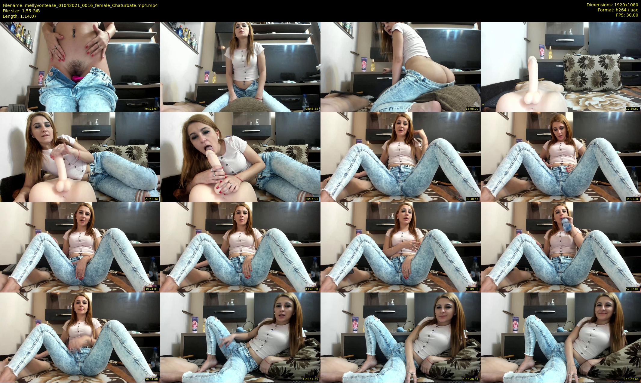 mellyvontease — 75 minute Chaturbate female cam show recording, 1080p, Apr 1, 2021