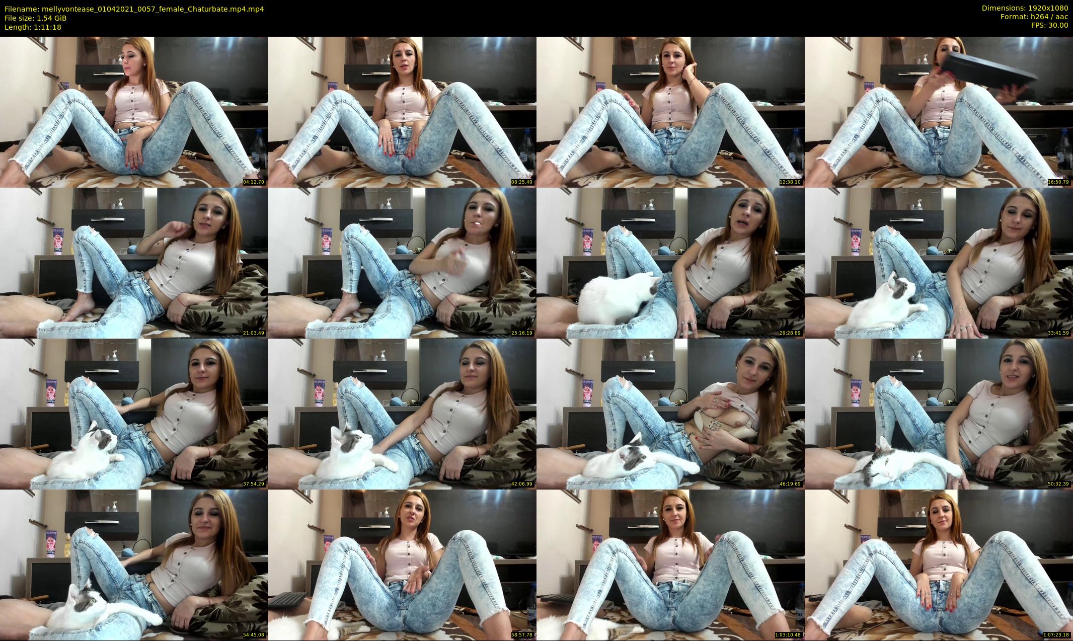 mellyvontease — 72 minute Chaturbate female cam show recording, 1080p, Apr 1, 2021