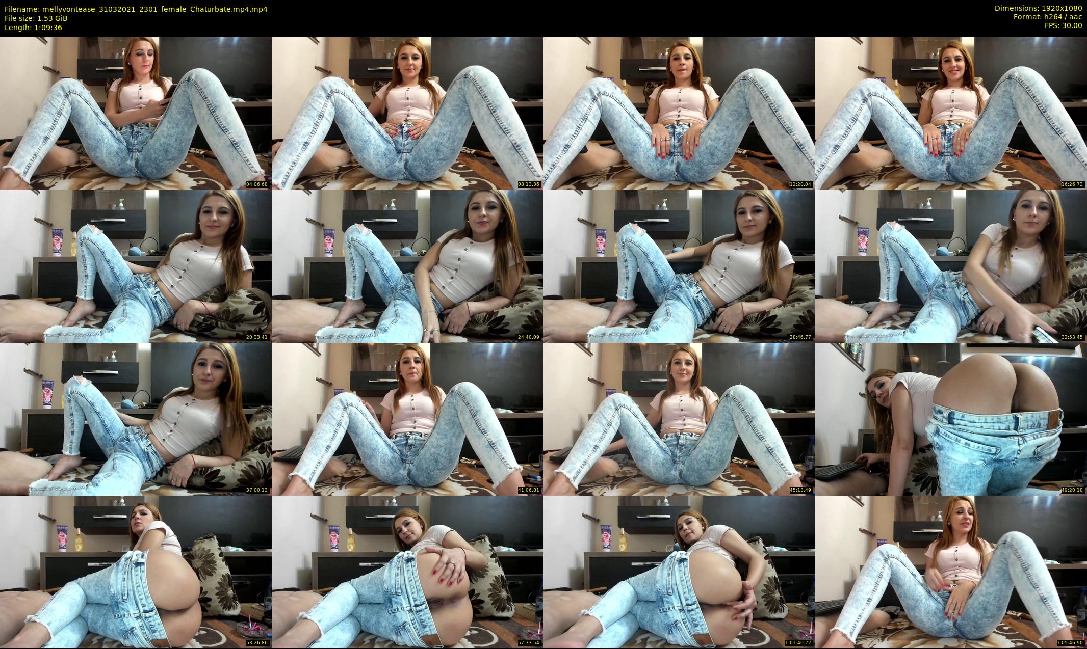 mellyvontease — 70 minute Chaturbate female cam show recording, 1080p, Mar 31, 2021