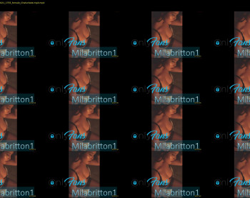 milabritton1 — 41 minute Chaturbate female cam show recording, 720p, Mar 31, 2021