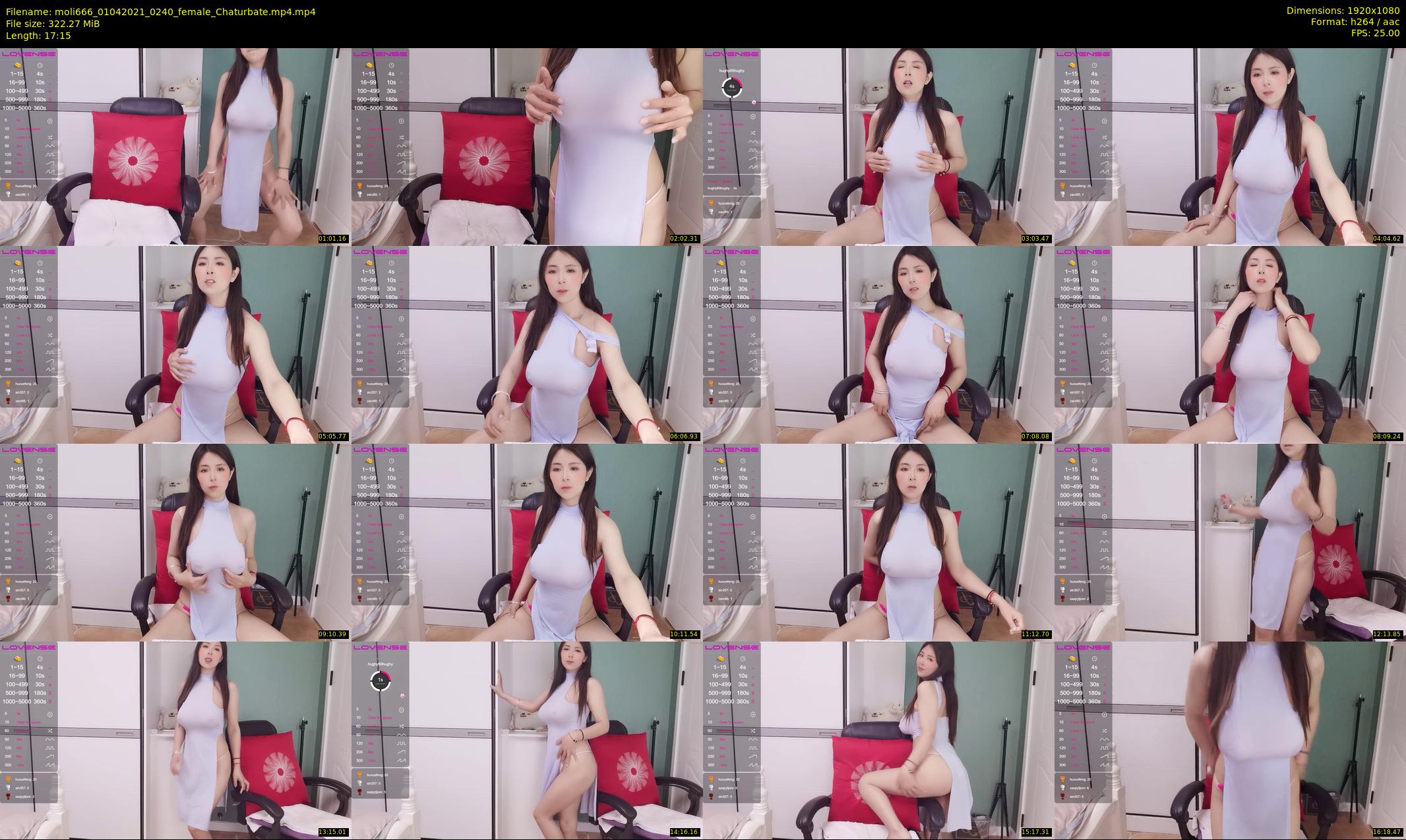 moli666 — 18 minute Chaturbate female cam show recording, 1080p, Apr 1, 2021