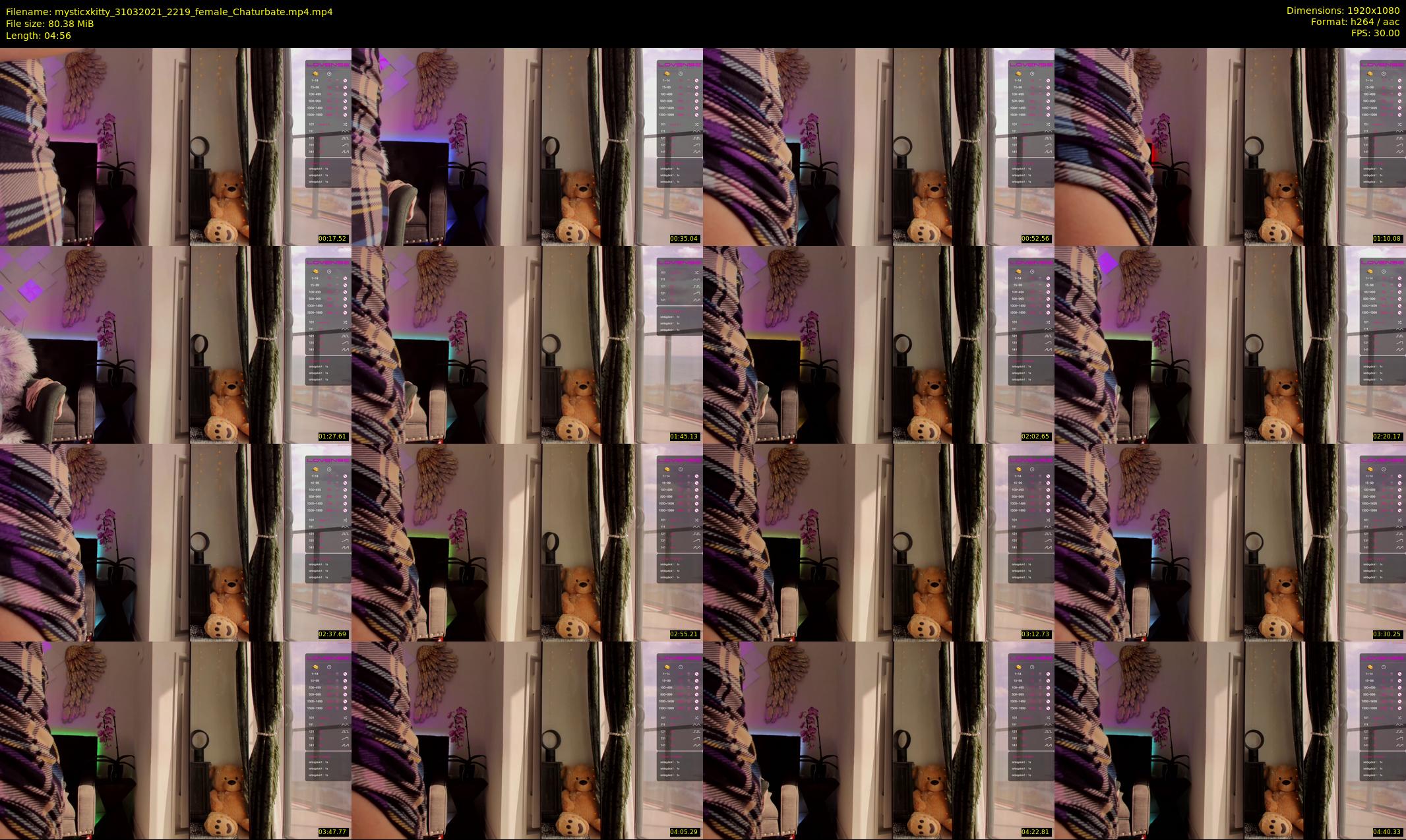 mysticxkitty — 5 minute Chaturbate female cam show recording, 1080p, Mar 31, 2021