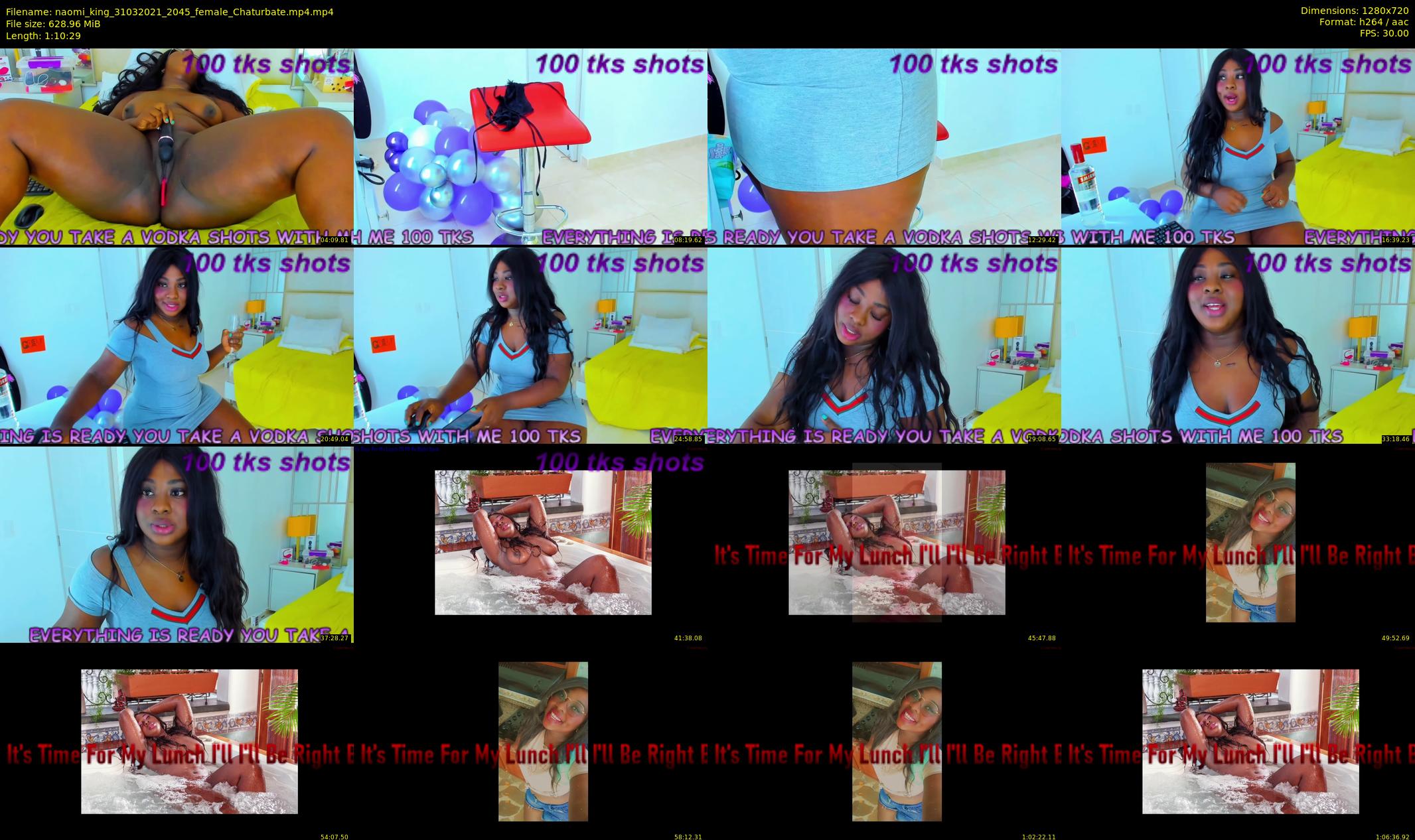 naomi_king — 71 minute Chaturbate female cam show recording, 720p, Mar 31, 2021