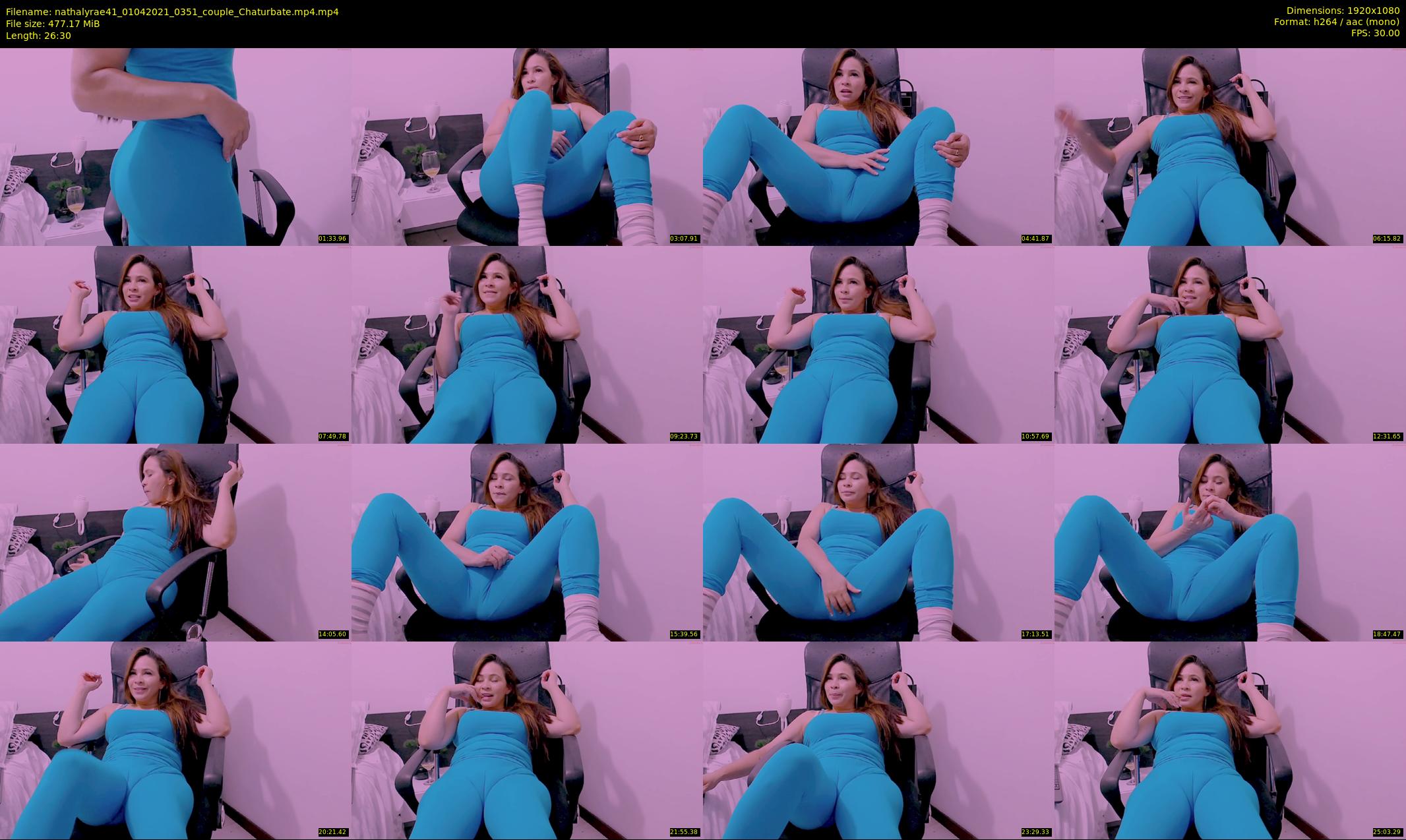 nathalyrae41 — 27 minute Chaturbate female cam show recording, 1080p, Apr 1, 2021