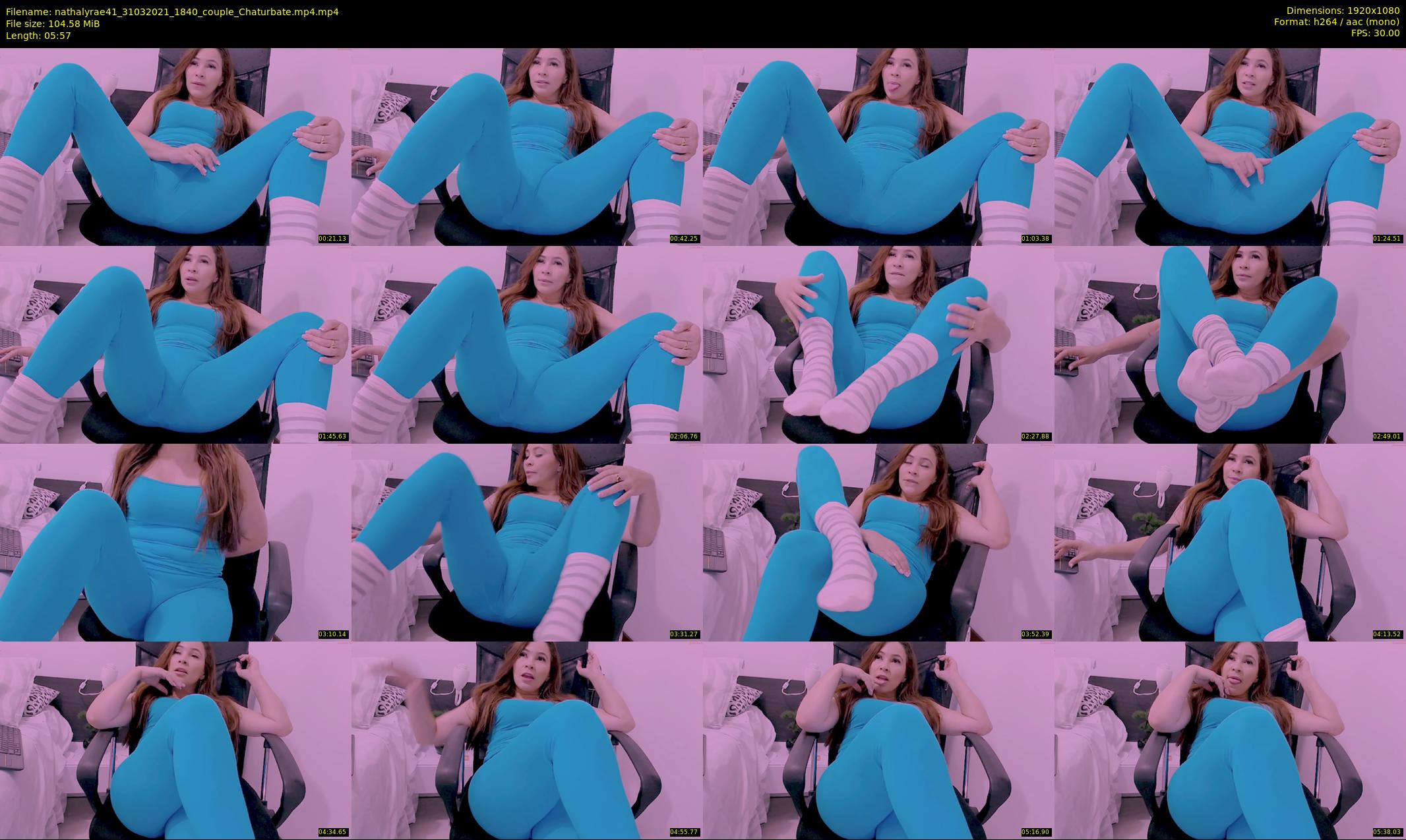 nathalyrae41 — 6 minute Chaturbate female cam show recording, 1080p, Mar 31, 2021