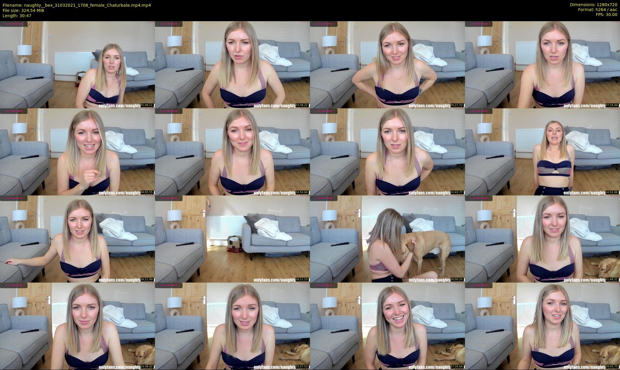 naughty__bex — 31 minute Chaturbate female cam show recording, 720p, Mar 31, 2021