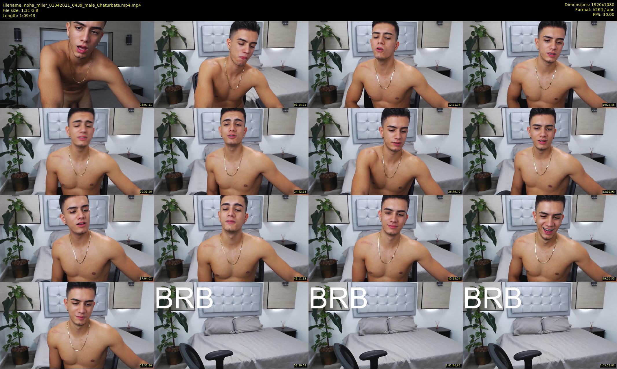 noha_miler — 70 minute Chaturbate male cam show recording, 1080p, Apr 1, 2021