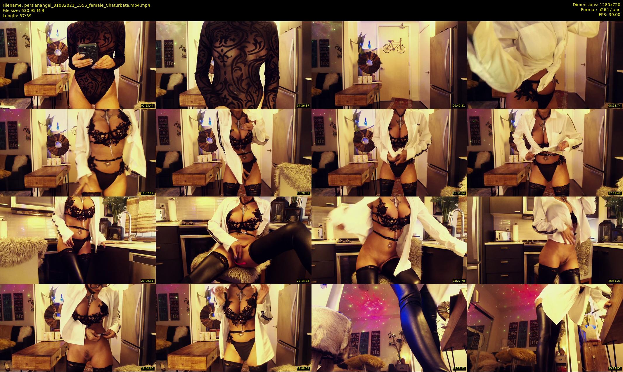 persianangel — 38 minute Chaturbate female cam show recording, 720p, Mar 31, 2021
