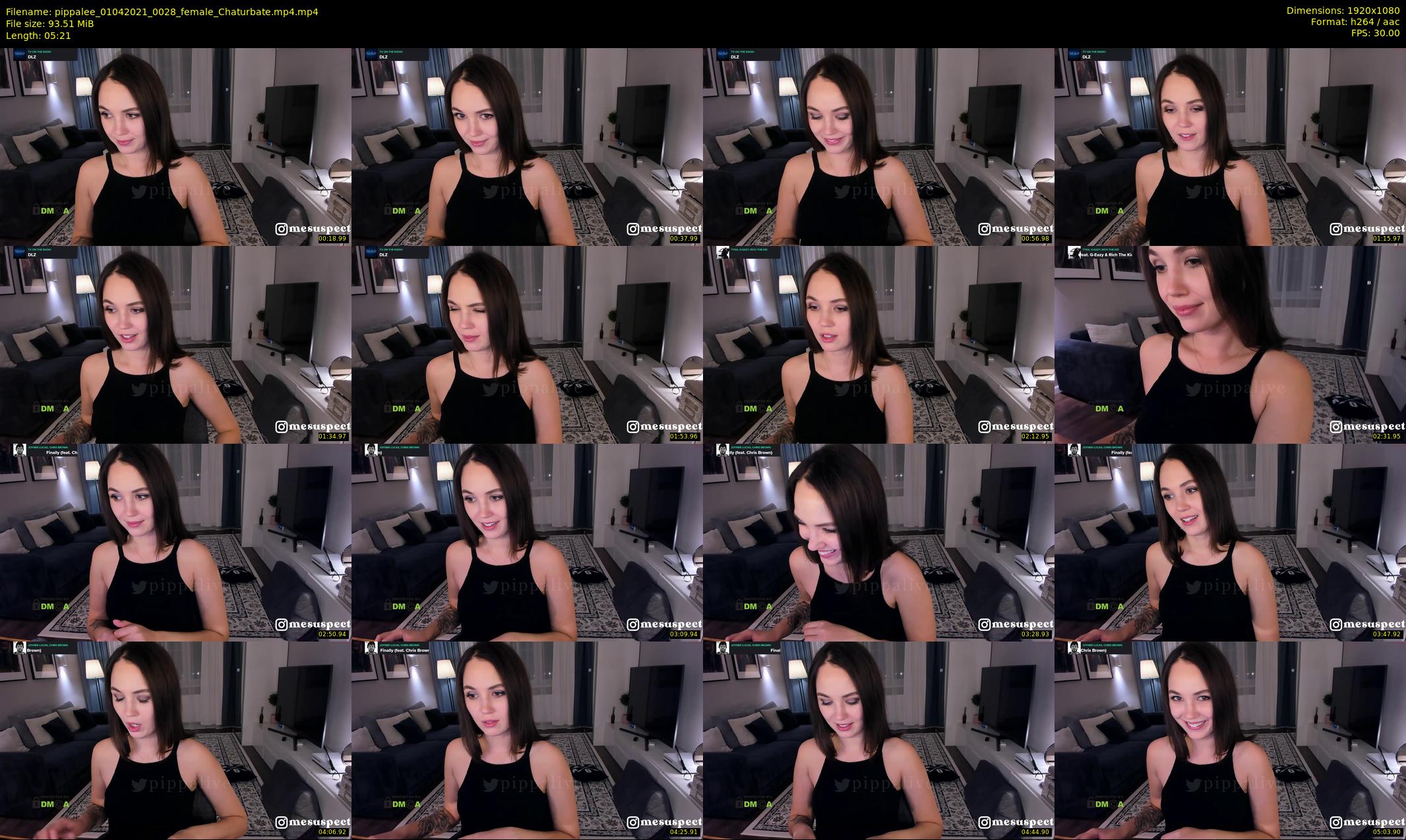 pippalee — 6 minute Chaturbate female cam show recording, 1080p, Apr 1, 2021