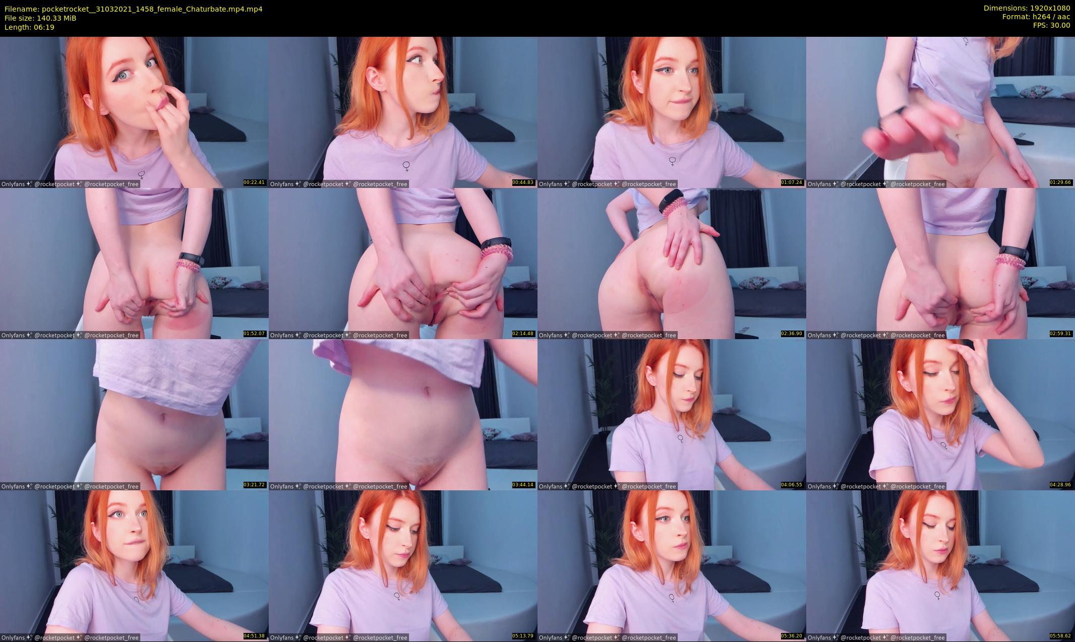 pocketrocket_ — 7 minute Chaturbate female cam show recording, 1080p, Mar 31, 2021