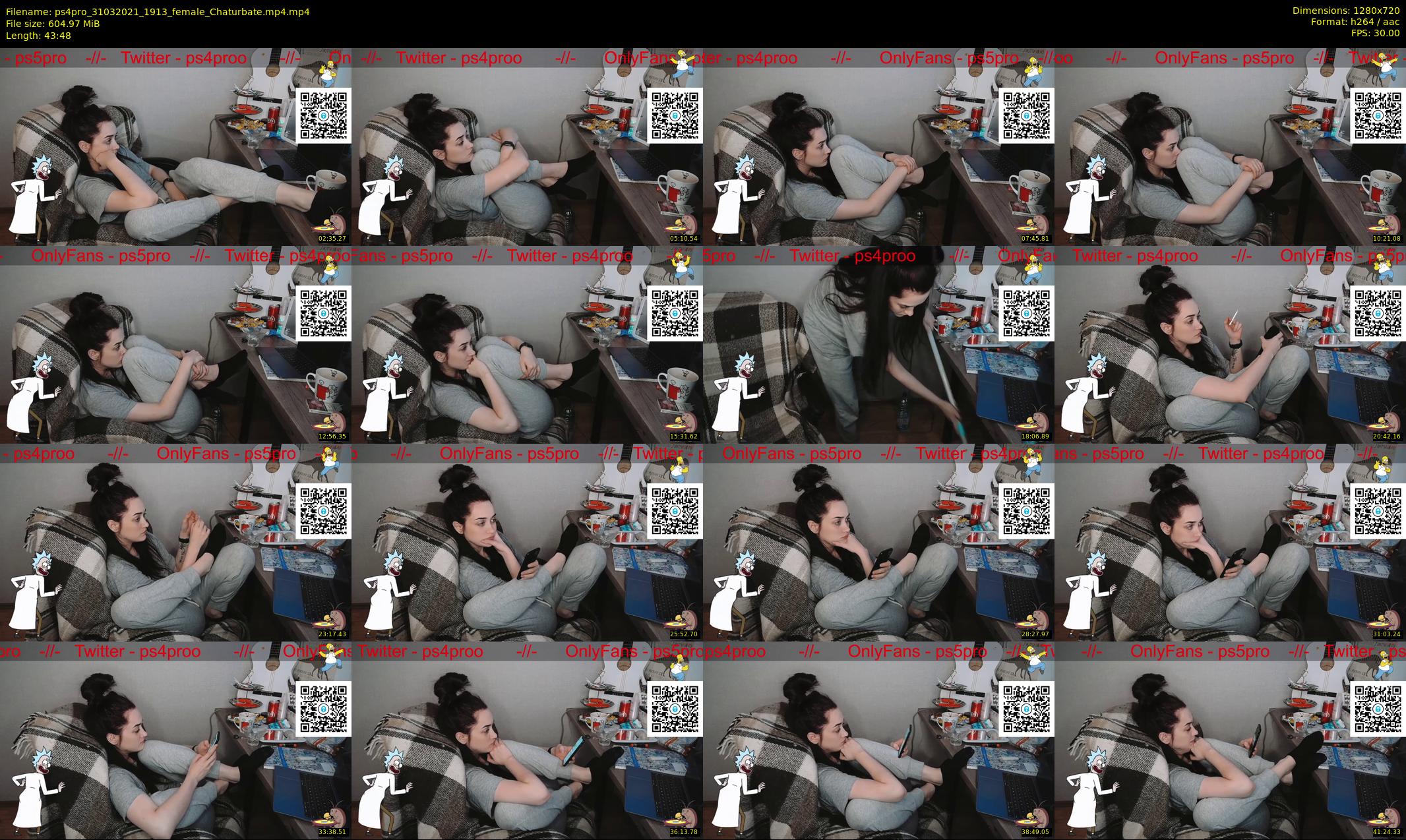 ps4pro — 44 minute Chaturbate female cam show recording, 720p, Mar 31, 2021