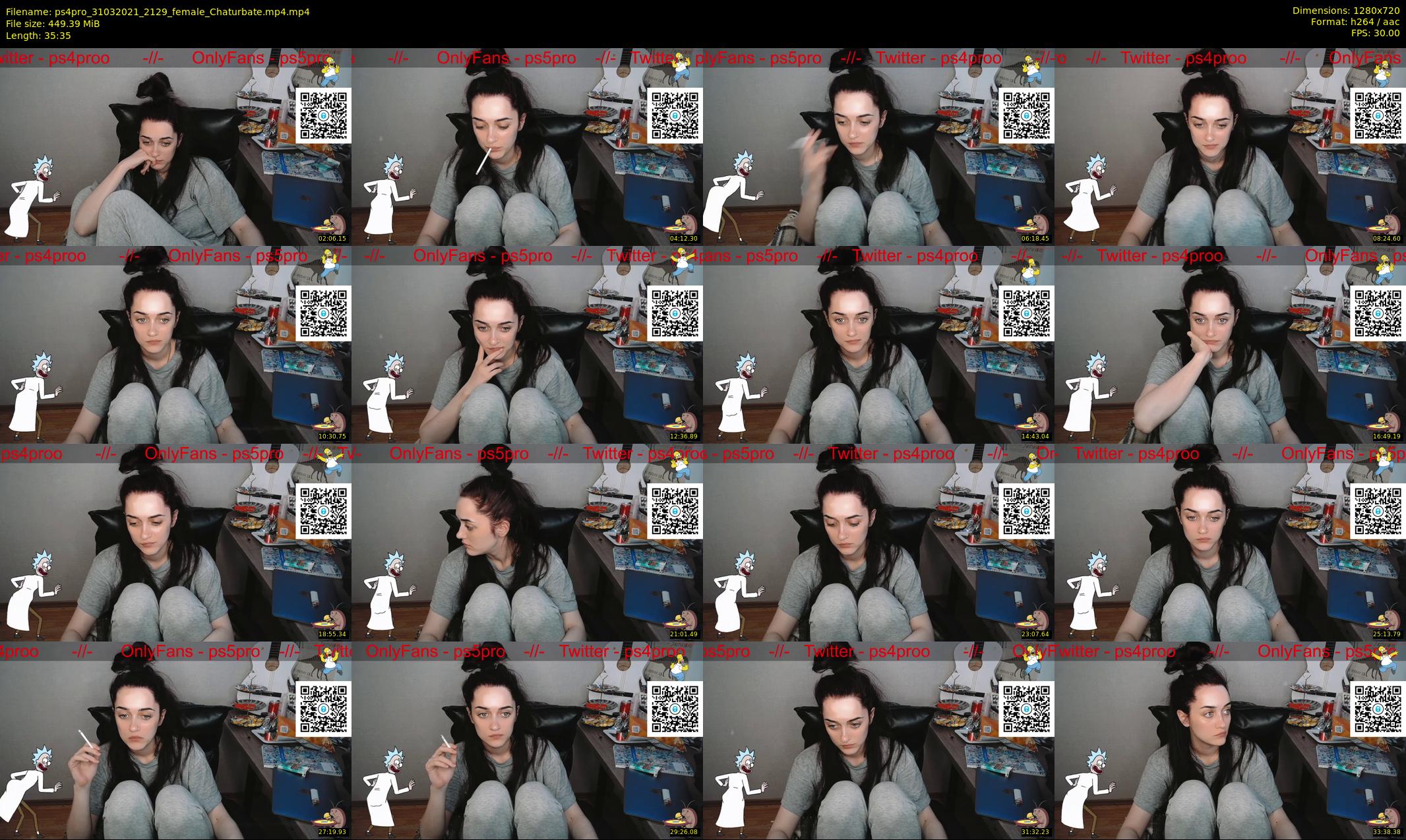 ps4pro — 36 minute Chaturbate female cam show recording, 720p, Mar 31, 2021