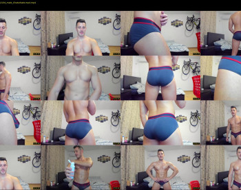 roberto4ever — 45 minute Chaturbate male cam show recording, 720p, Mar 29, 2021