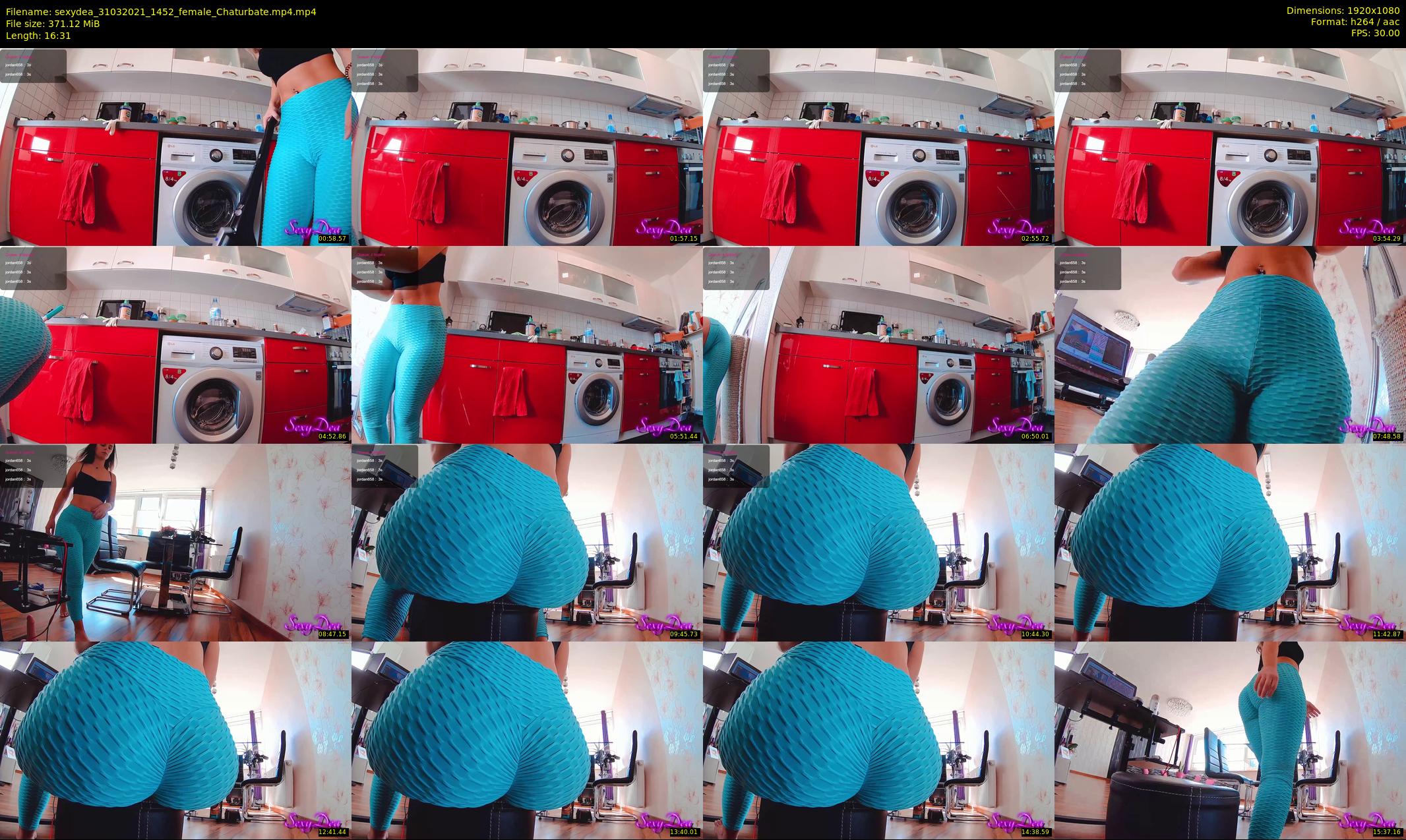 sexydea — 17 minute Chaturbate female cam show recording, 1080p, Mar 31, 2021