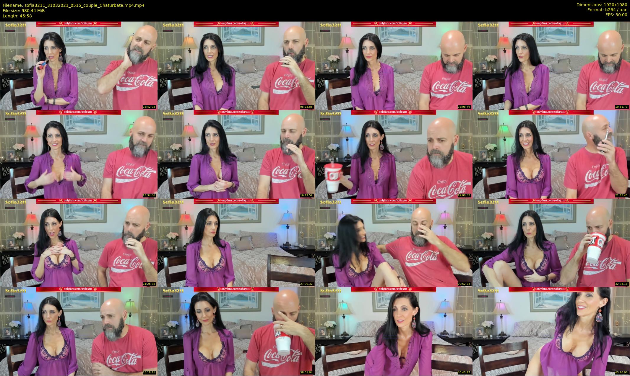 sofia3211 — 46 minute Chaturbate couple cam show recording, 1080p, Mar 31, 2021