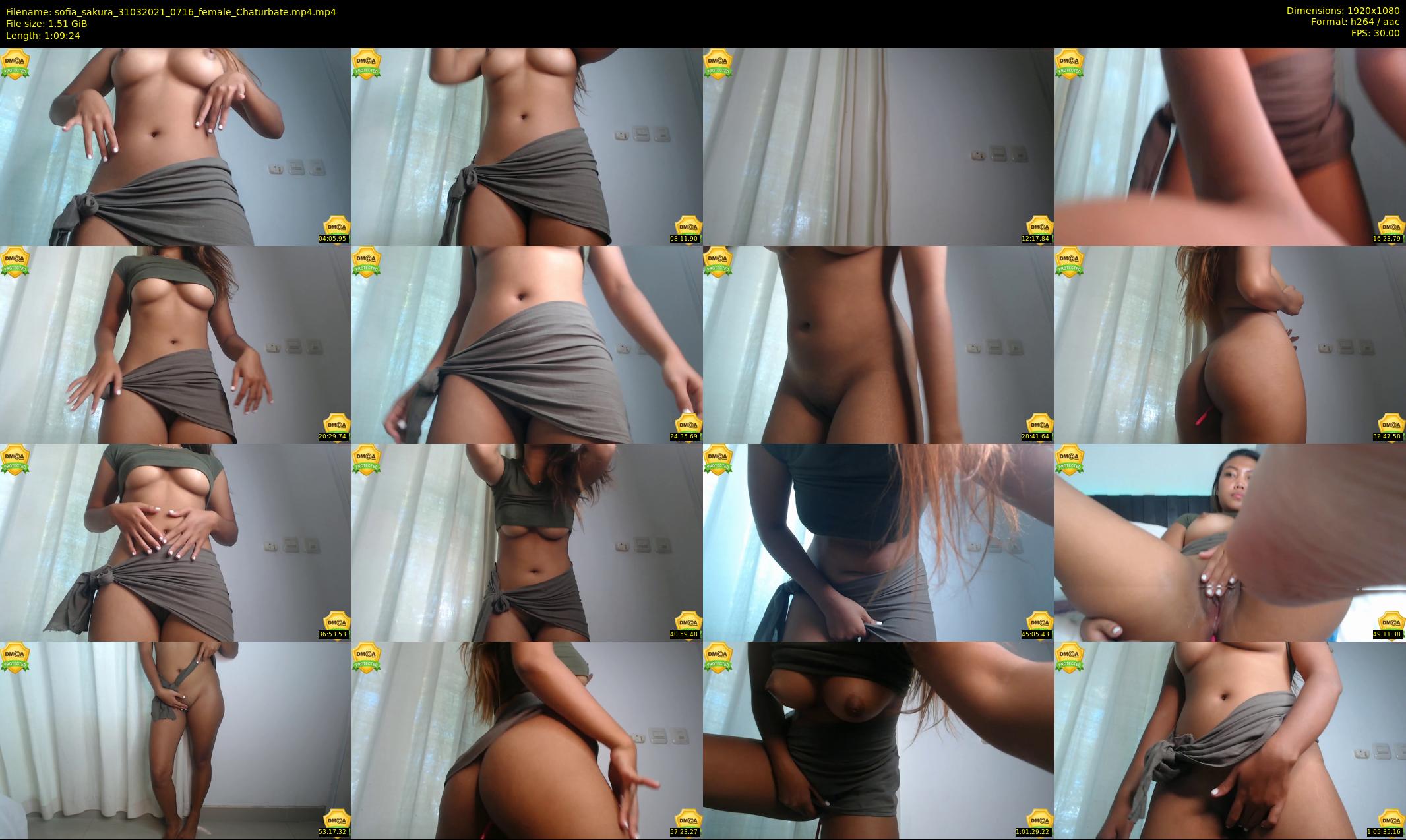sofia_sakura — 70 minute Chaturbate female cam show recording, 1080p, Mar 31, 2021