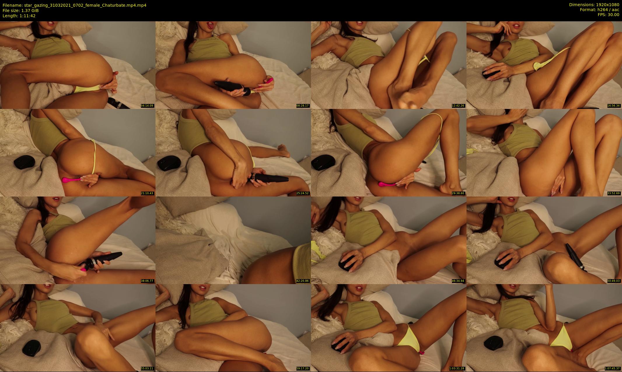 star_gazing — 72 minute Chaturbate female cam show recording, 1080p, Mar 31, 2021