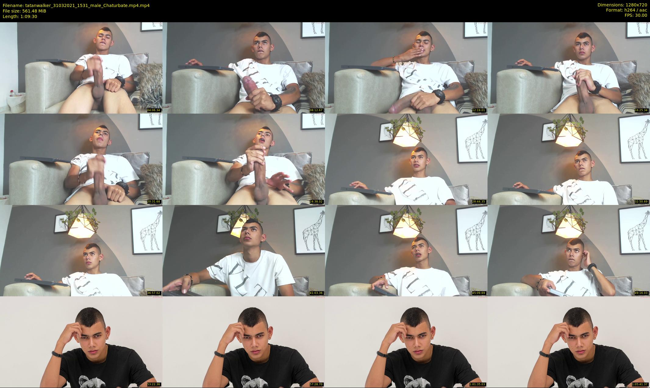 tatanwalker — 70 minute Chaturbate male cam show recording, 720p, Mar 31, 2021