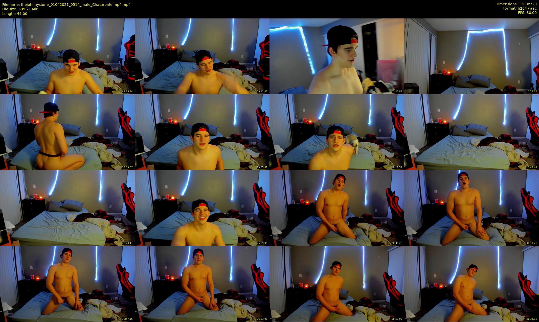 thejohnnystone — 44 minute Chaturbate male cam show recording, 720p, Apr 1, 2021