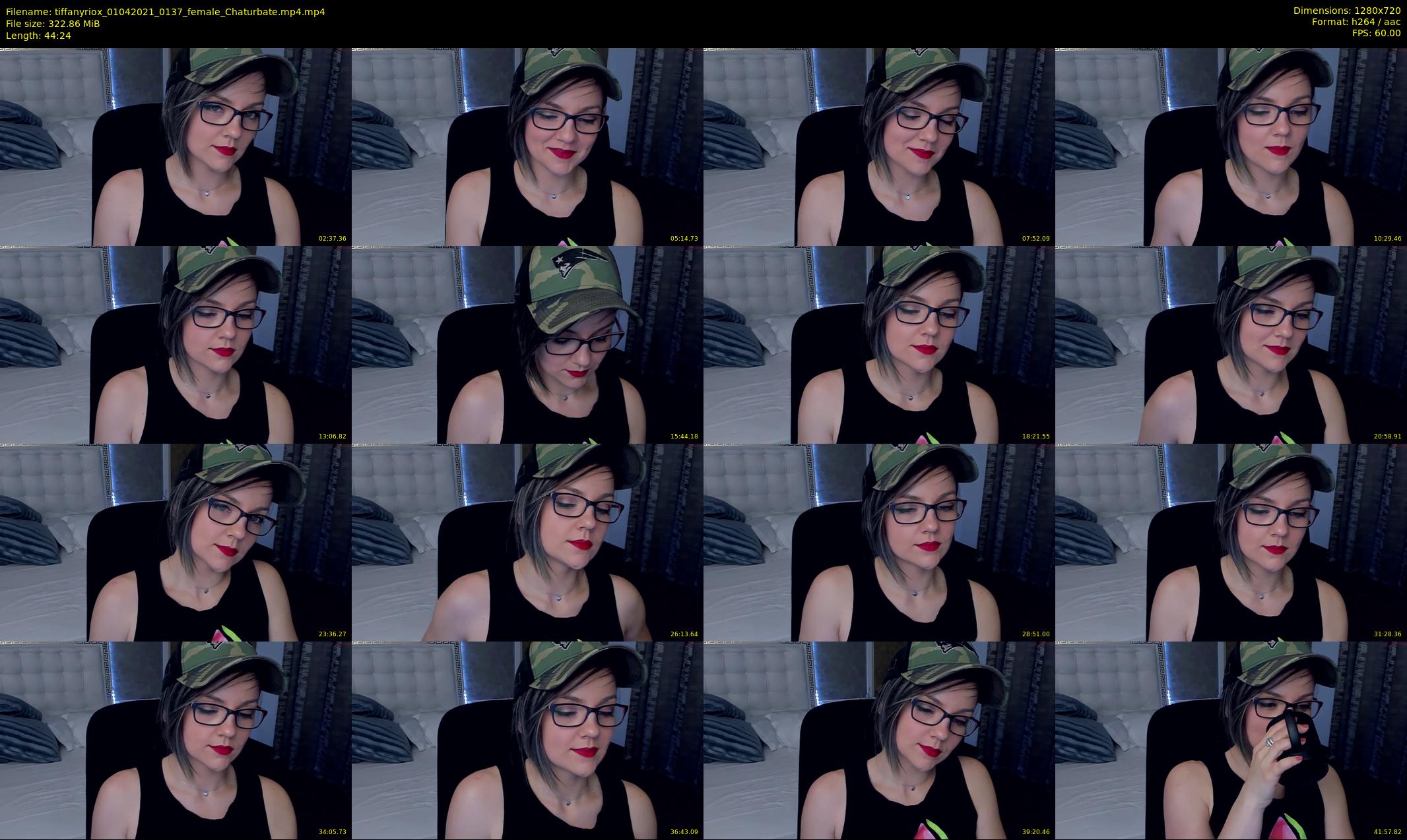 tiffanyriox — 45 minute Chaturbate female cam show recording, 720p, Apr 1, 2021
