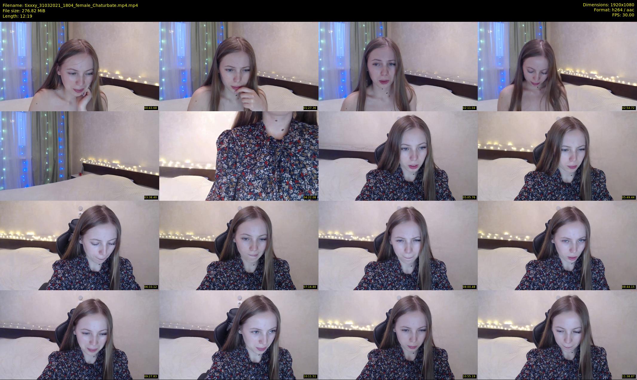 tixxxy — 13 minute Chaturbate female cam show recording, 1080p, Mar 31, 2021