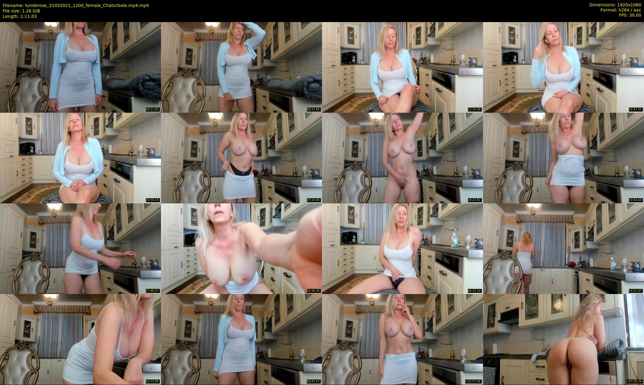 tunderose — 72 minute Chaturbate female cam show recording, 1080p, Mar 31, 2021
