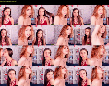 unicorngirls — 3 minute Chaturbate couple cam show recording, 1080p, Mar 31, 2021