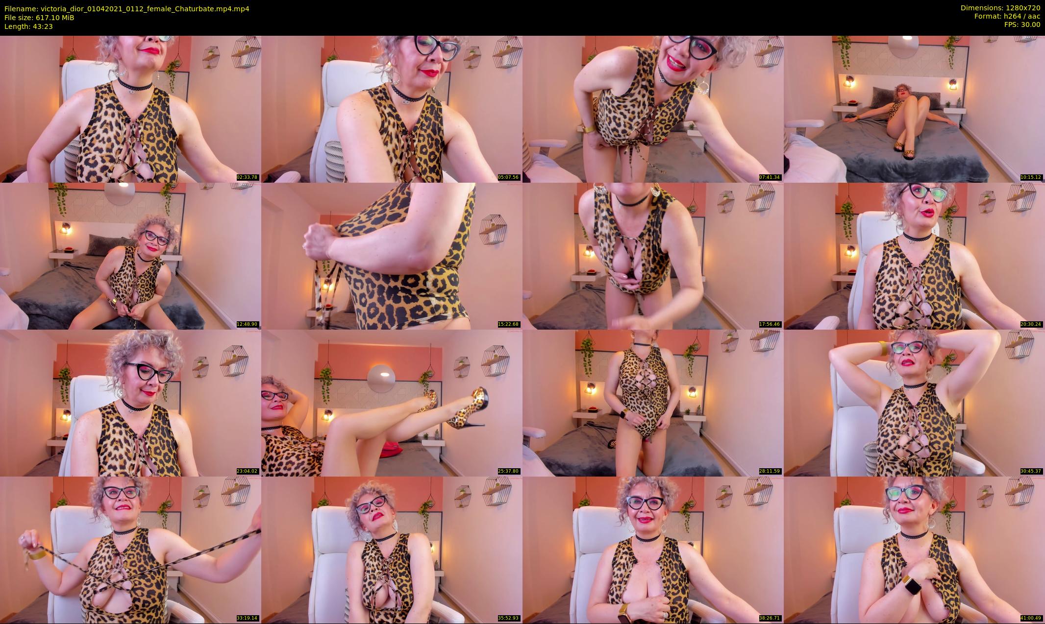 victoria_dior — 44 minute Chaturbate female cam show recording, 720p, Apr 1, 2021