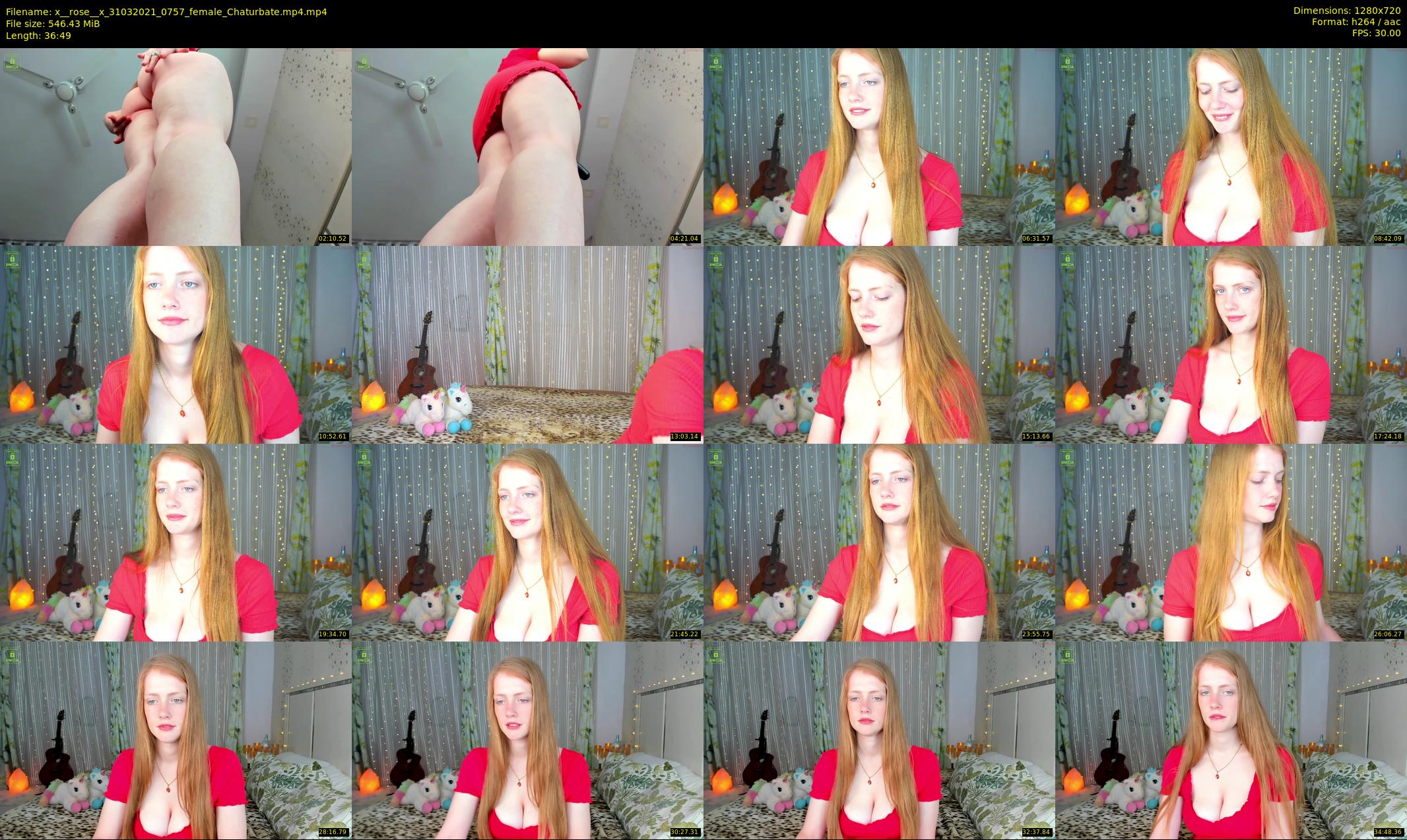 x__rose__x — 37 minute Chaturbate female cam show recording, 720p, Mar 31, 2021