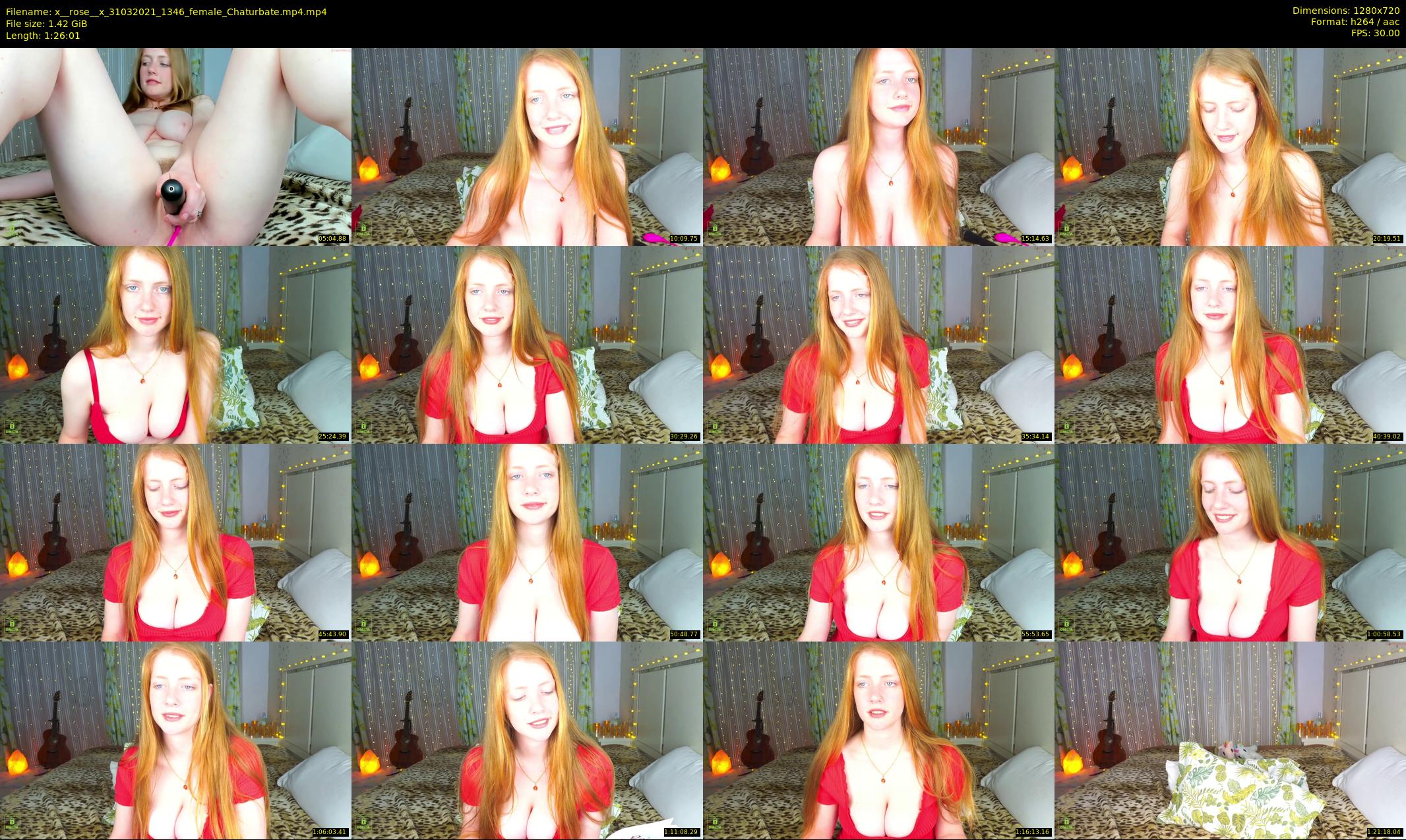 x__rose__x — 87 minute Chaturbate female cam show recording, 720p, Mar 31, 2021