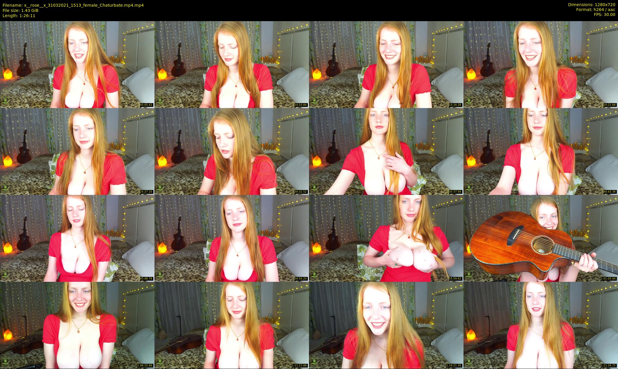x__rose__x — 87 minute Chaturbate female cam show recording, 720p, Mar 31, 2021
