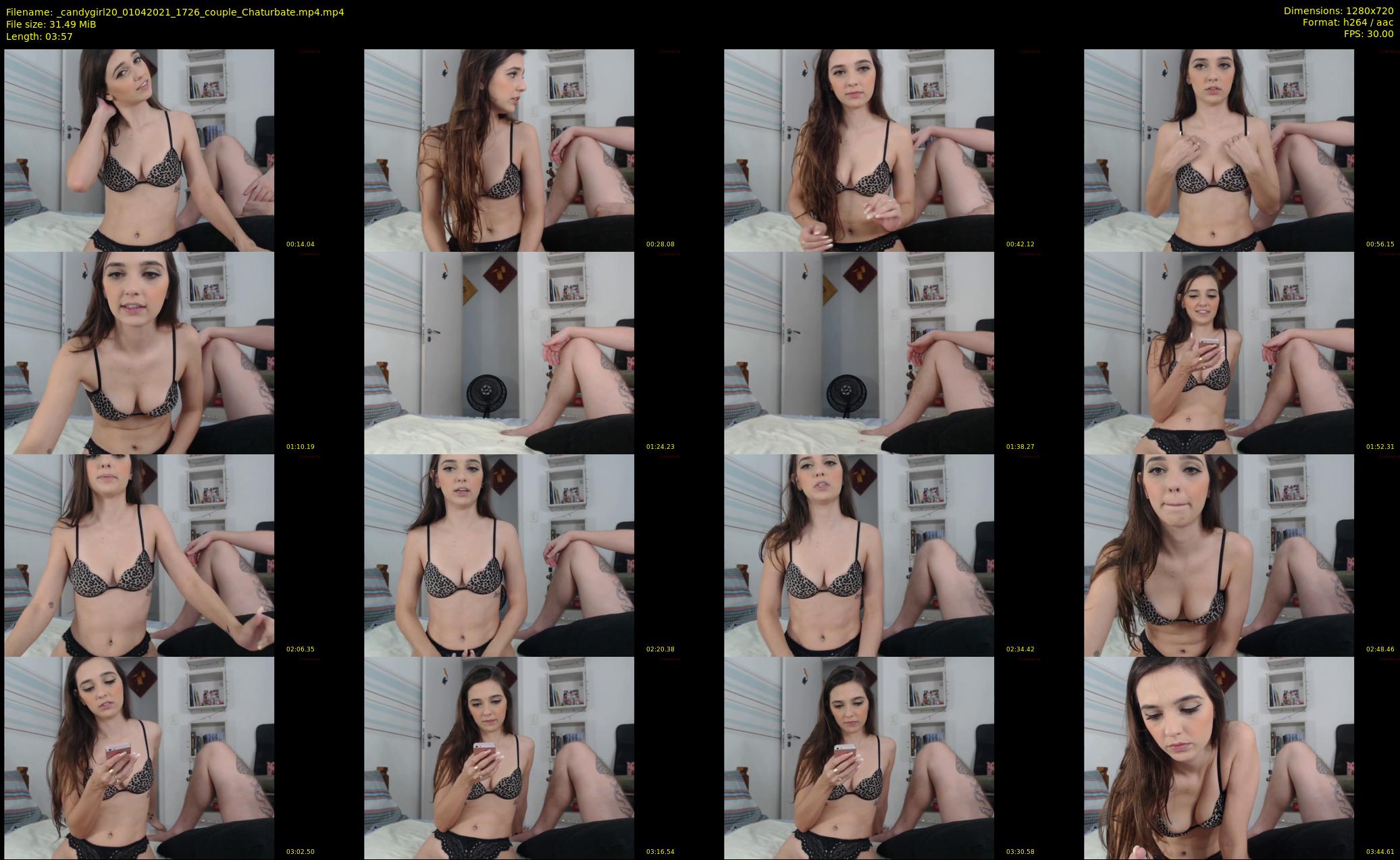 _candygirl20 — 4 minute Chaturbate female cam show recording, 720p, Apr 1, 2021
