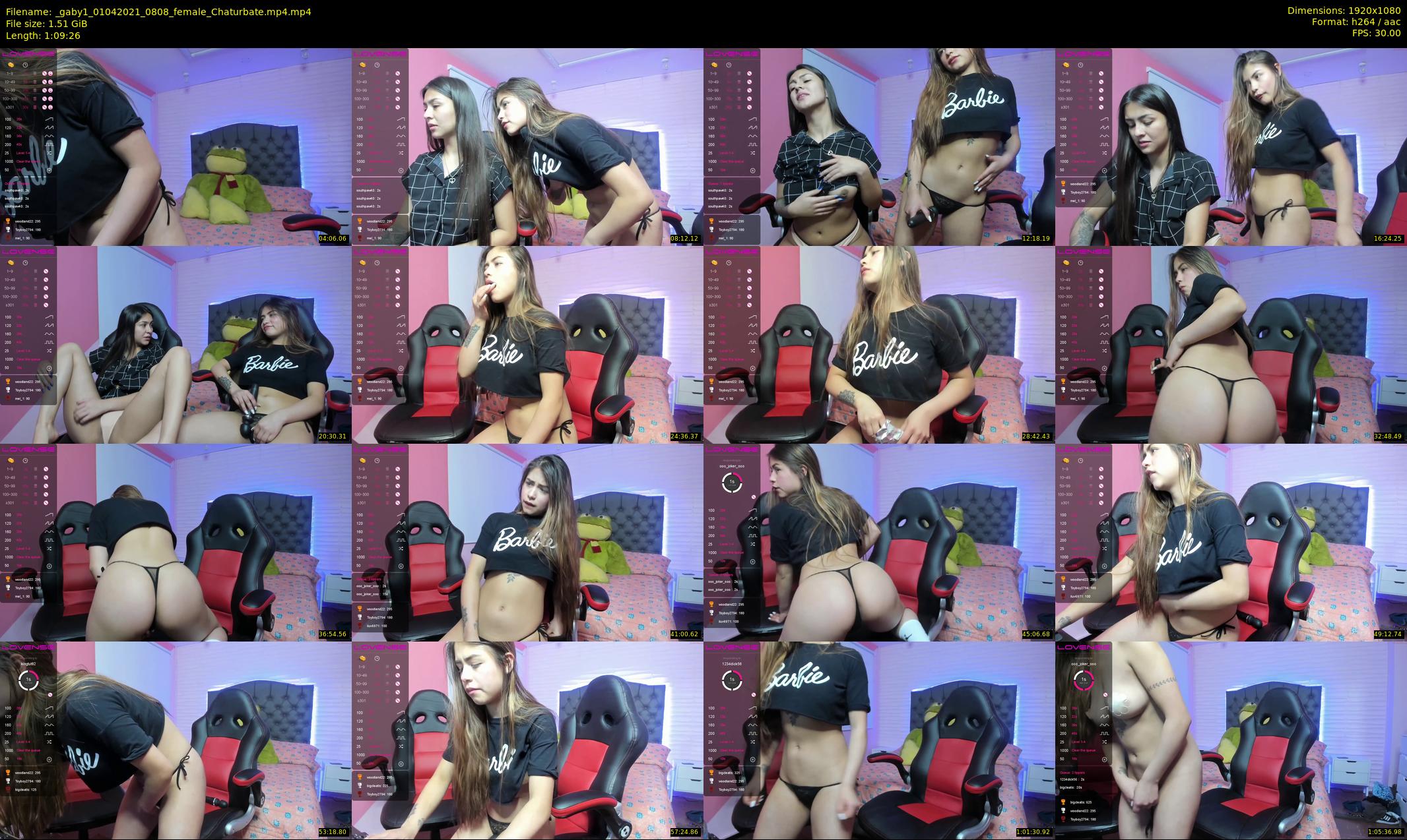 _gaby1 — 70 minute Chaturbate female cam show recording, 1080p, Apr 1, 2021