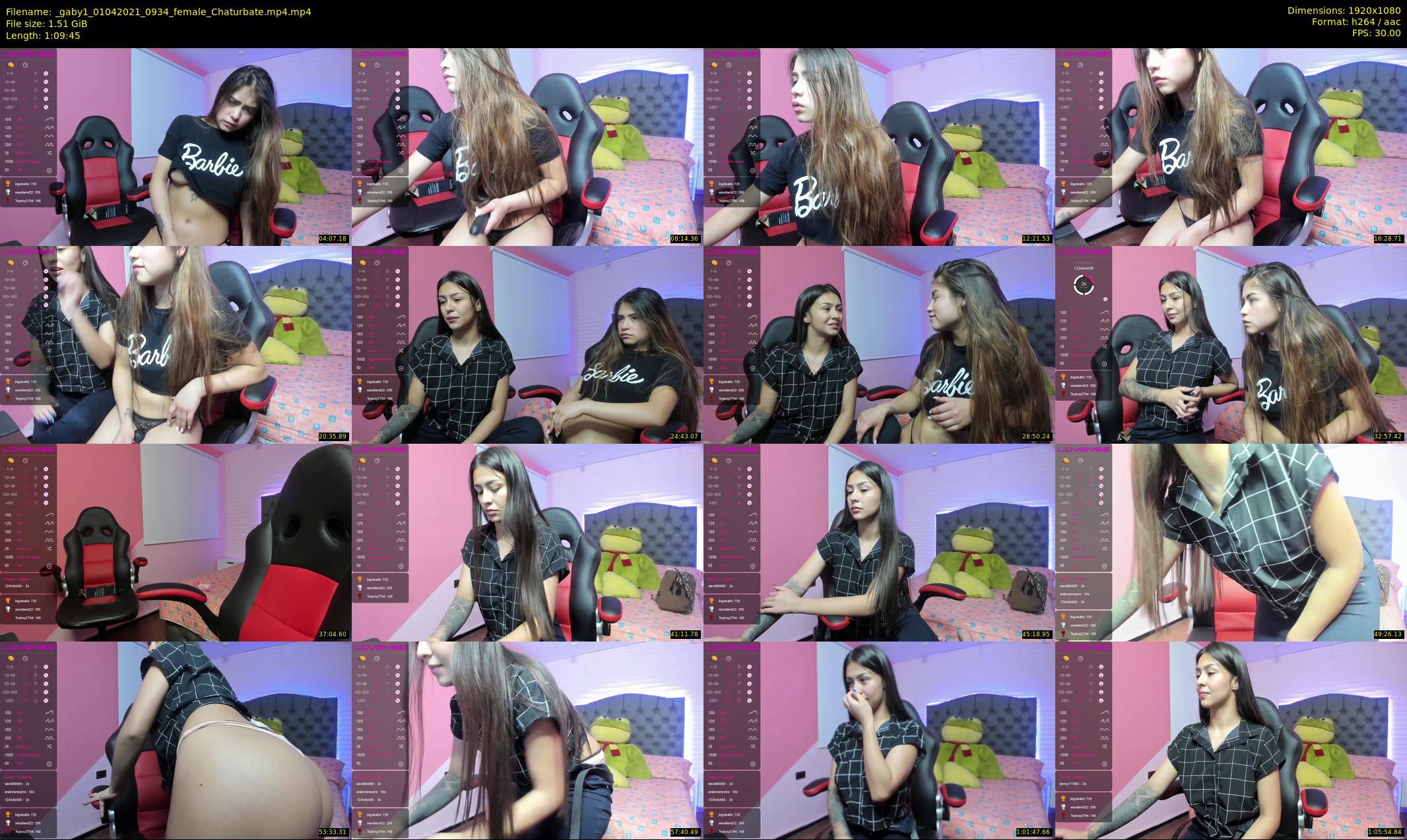 _gaby1 — 70 minute Chaturbate female cam show recording, 1080p, Apr 1, 2021