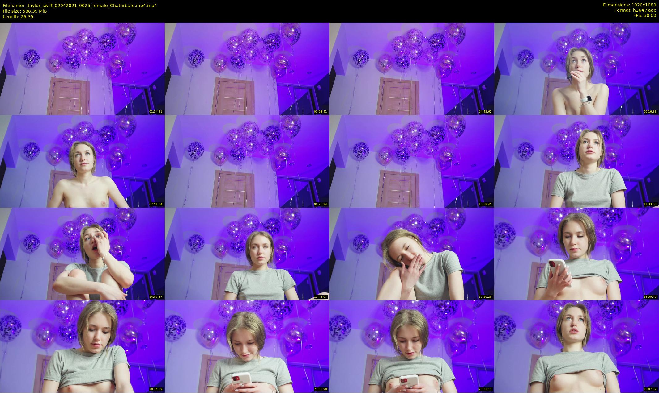 _taylor_swift — 27 minute Chaturbate female cam show recording, 1080p, Apr 2, 2021