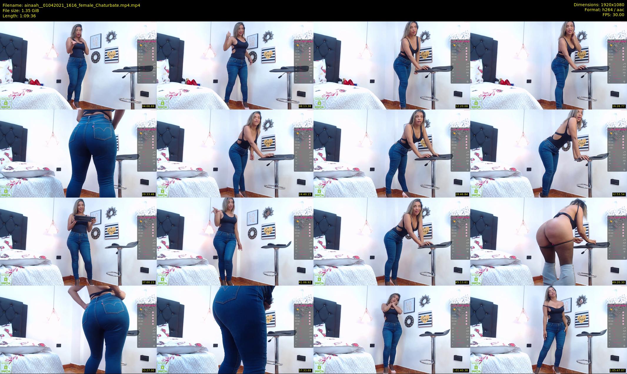 ainaah_ — 70 minute Chaturbate female cam show recording, 1080p, Apr 1, 2021