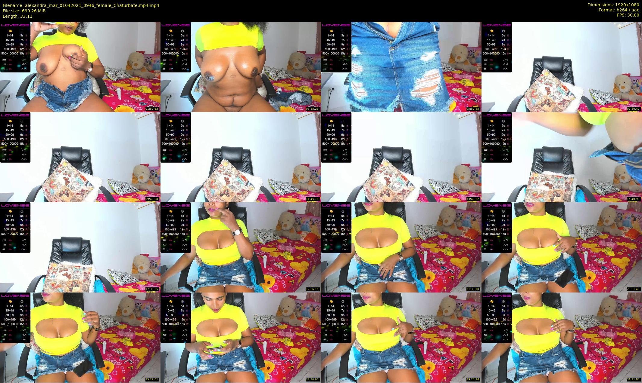 alexandra_mar — 34 minute Chaturbate female cam show recording, 1080p, Apr 1, 2021