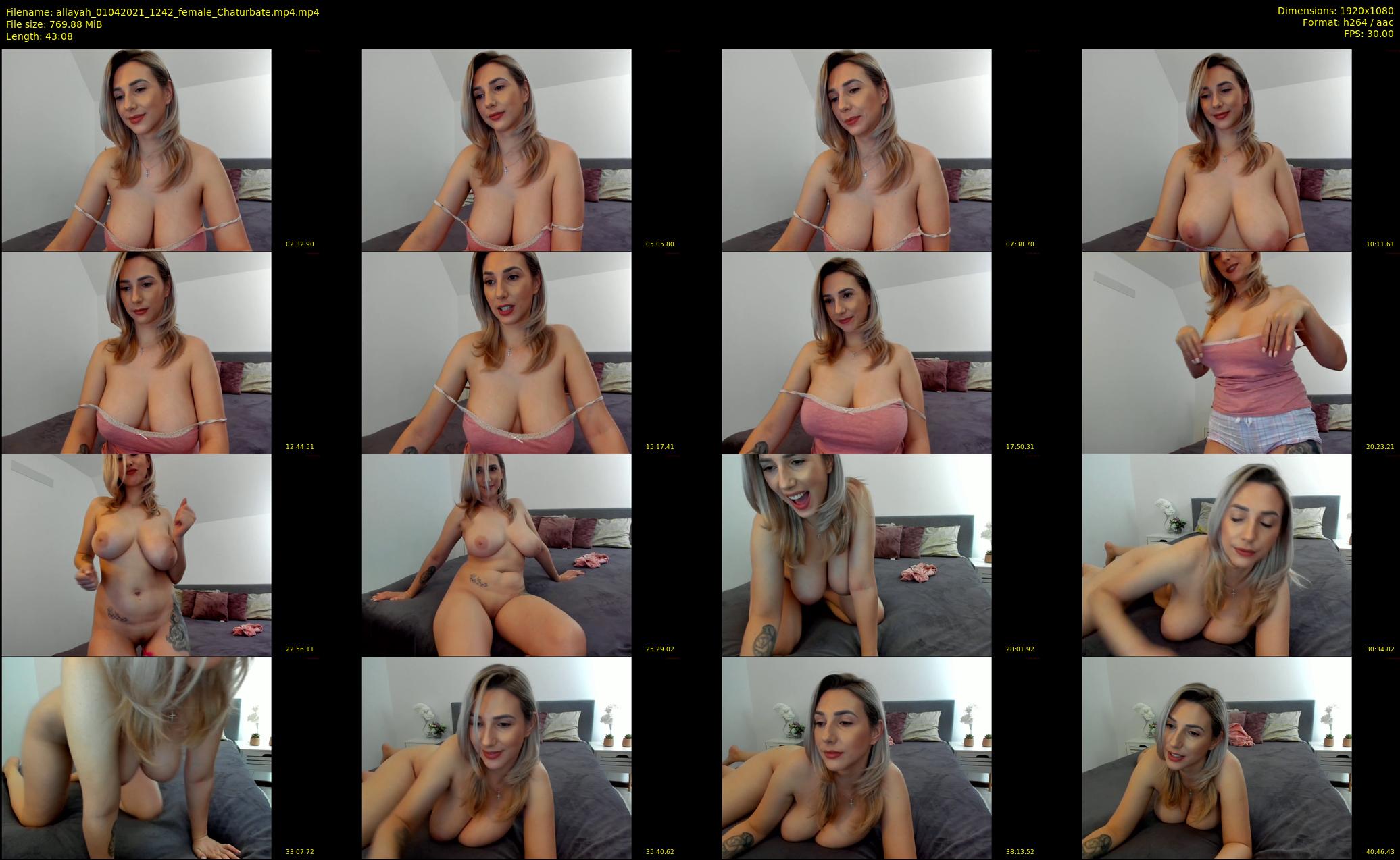 allayah — 44 minute Chaturbate female cam show recording, 1080p, Apr 1, 2021