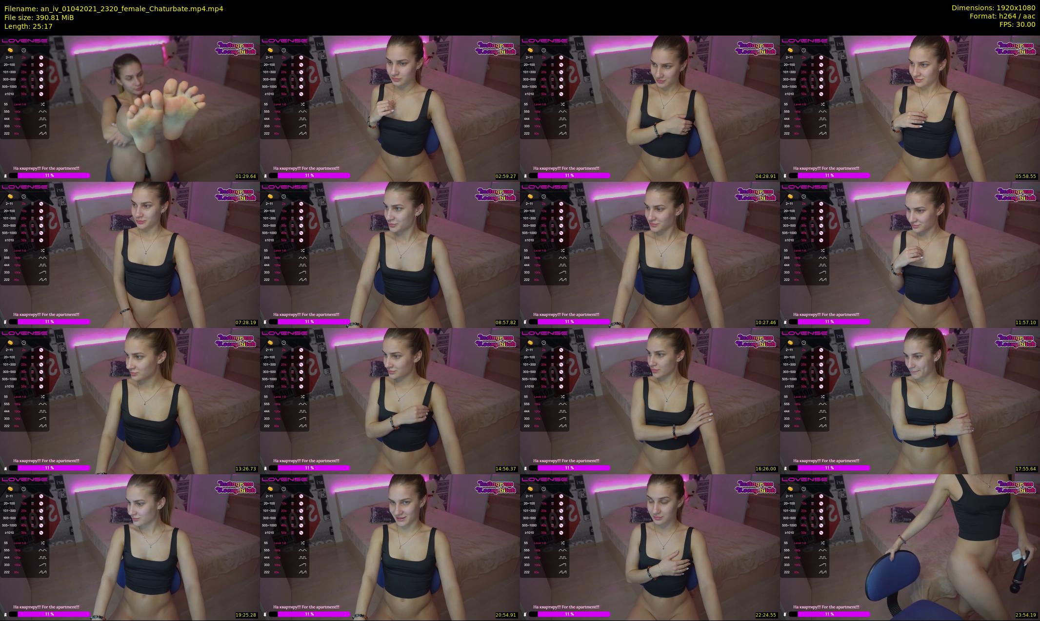 an_iv — 26 minute Chaturbate female cam show recording, 1080p, Apr 1, 2021