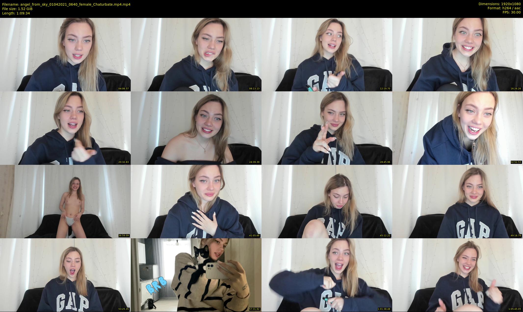 angel_from_sky — 70 minute Chaturbate female cam show recording, 1080p, Apr 1, 2021