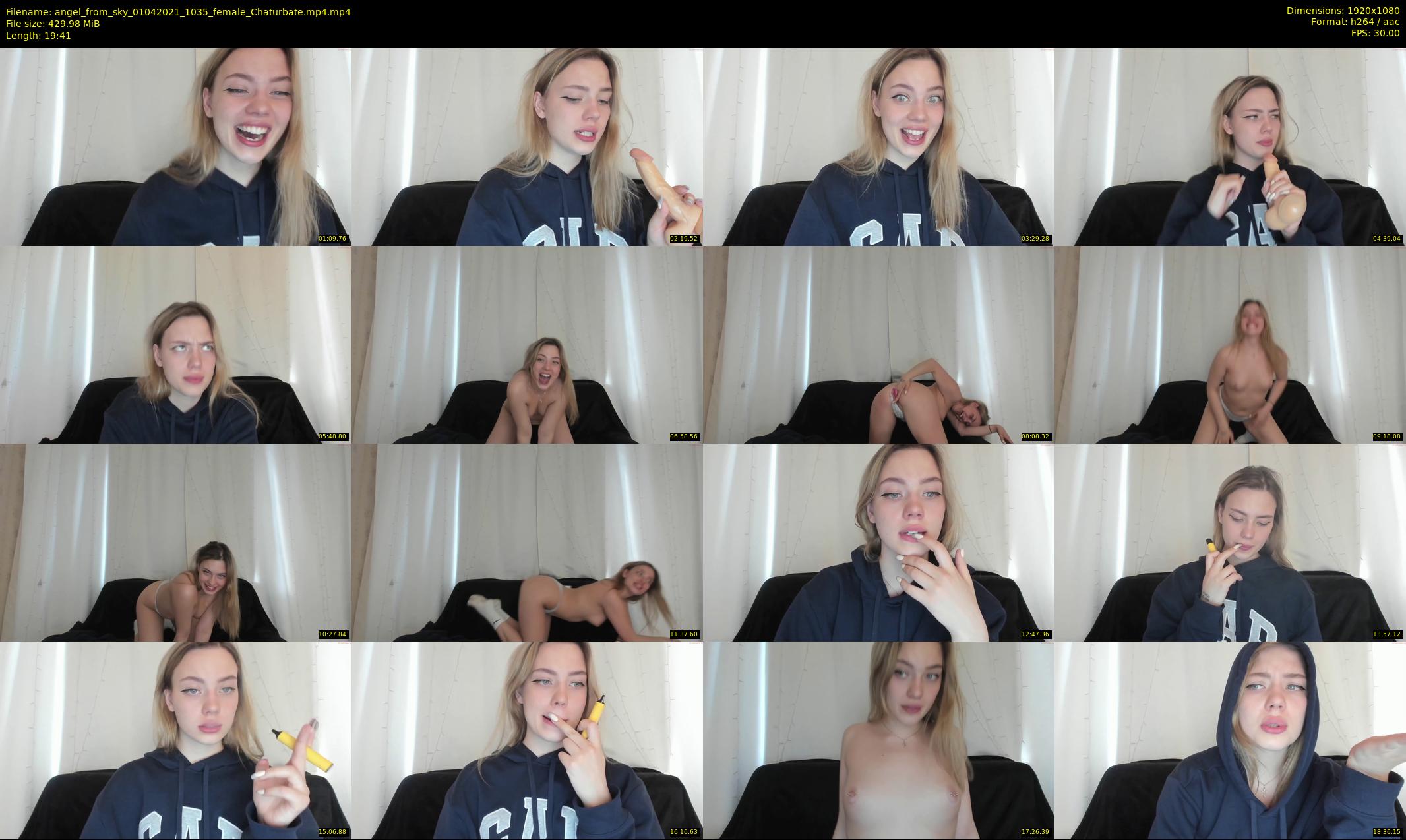 angel_from_sky — 20 minute Chaturbate female cam show recording, 1080p, Apr 1, 2021