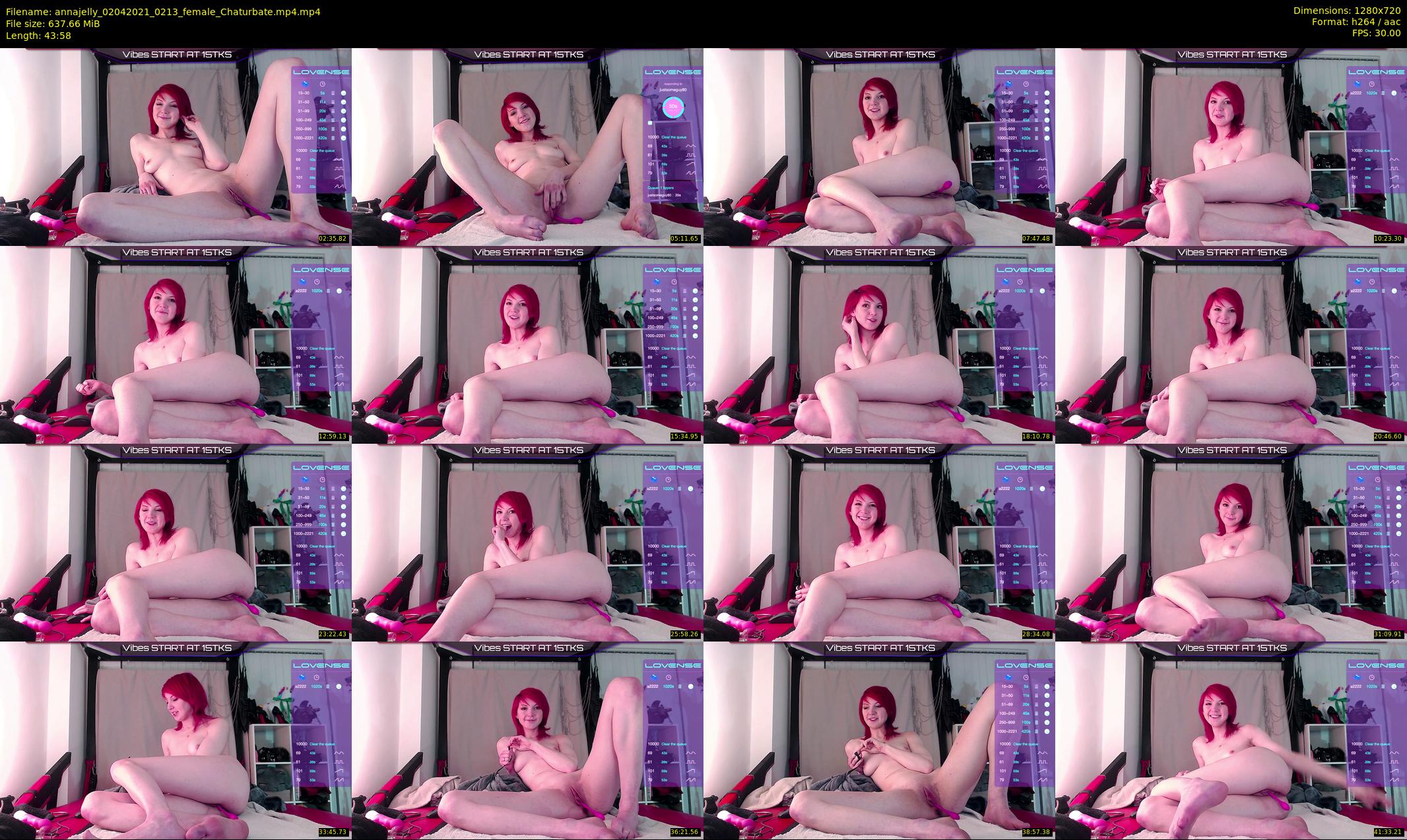 annajelly — 44 minute Chaturbate couple cam show recording, 720p, Apr 2, 2021