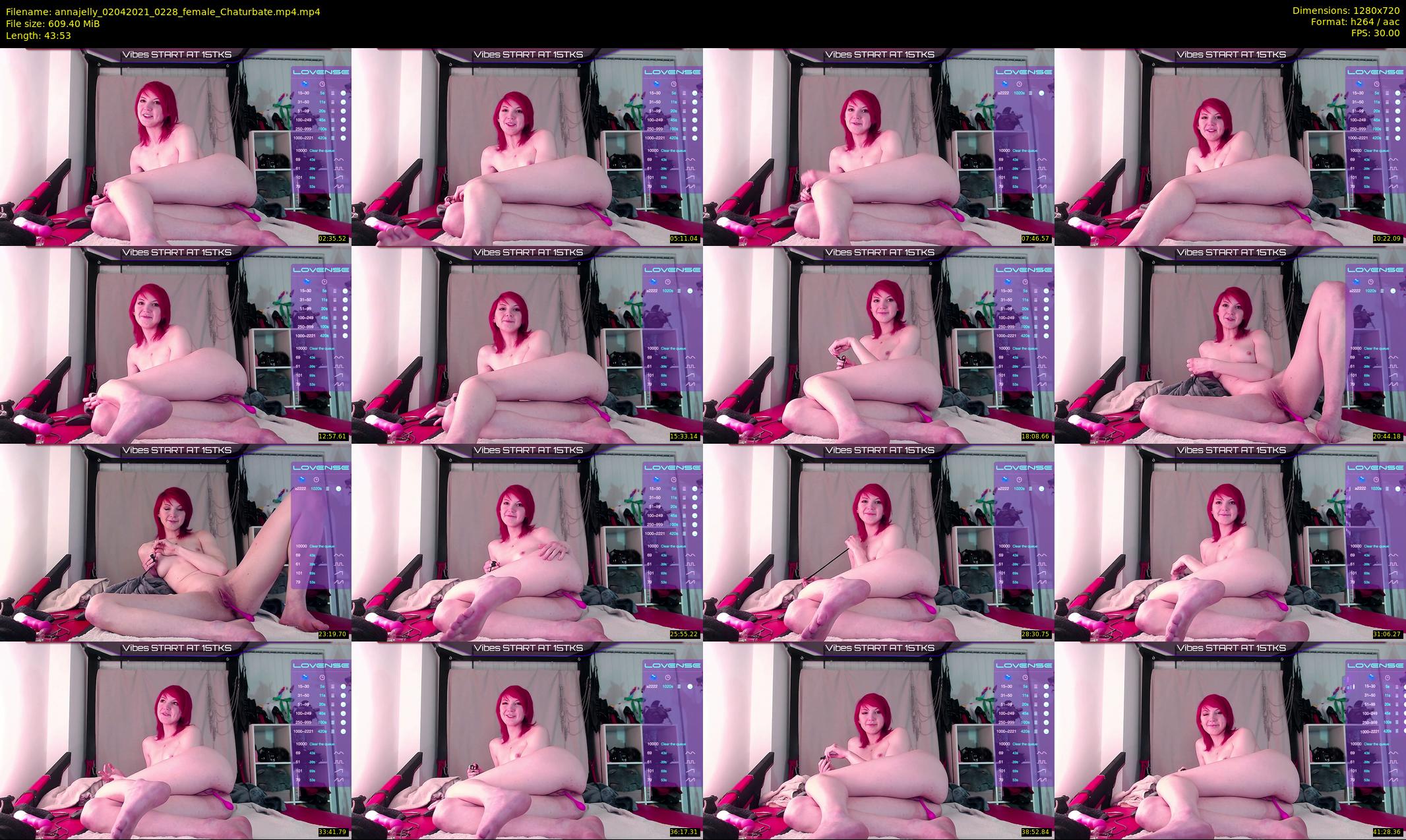 annajelly — 44 minute Chaturbate couple cam show recording, 720p, Apr 2, 2021