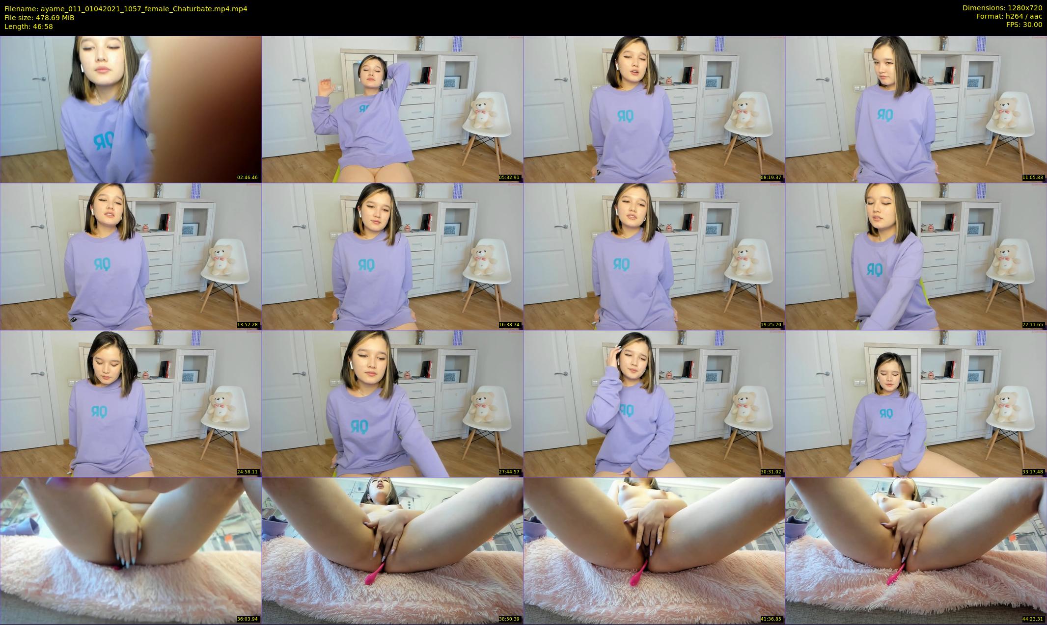 ayame_011 — 47 minute Chaturbate female cam show recording, 720p, Apr 1, 2021