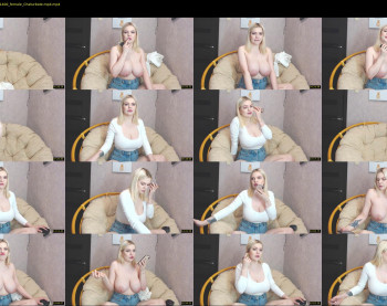 blondiebetsy — 25 minute Chaturbate female cam show recording, 1080p, Apr 1, 2021