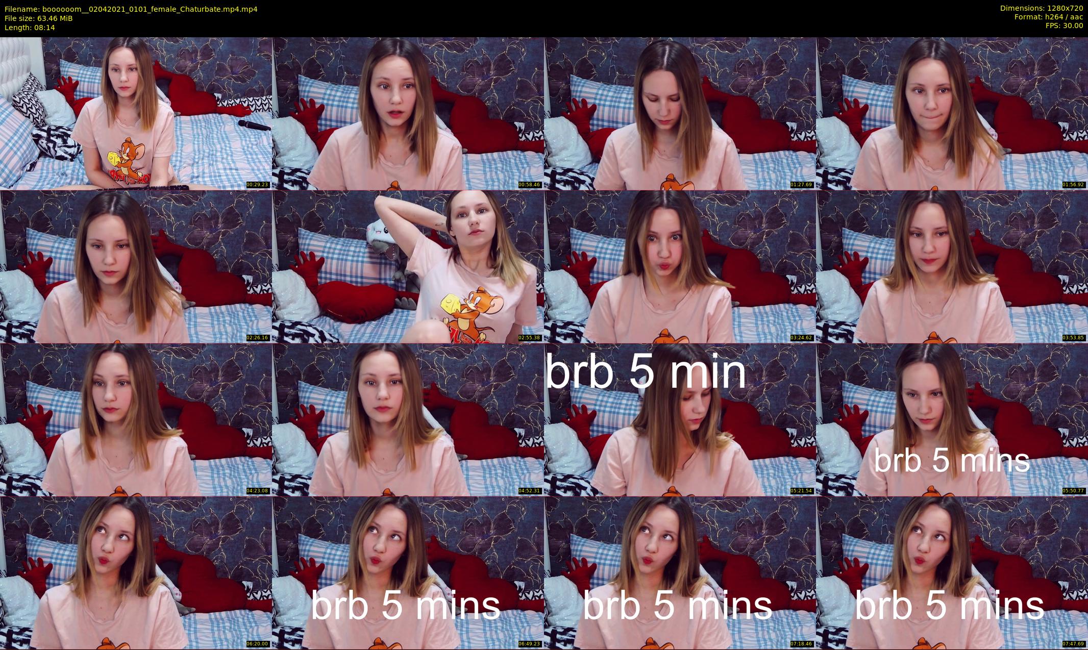 boooooom_ — 9 minute Chaturbate female cam show recording, 720p, Apr 2, 2021