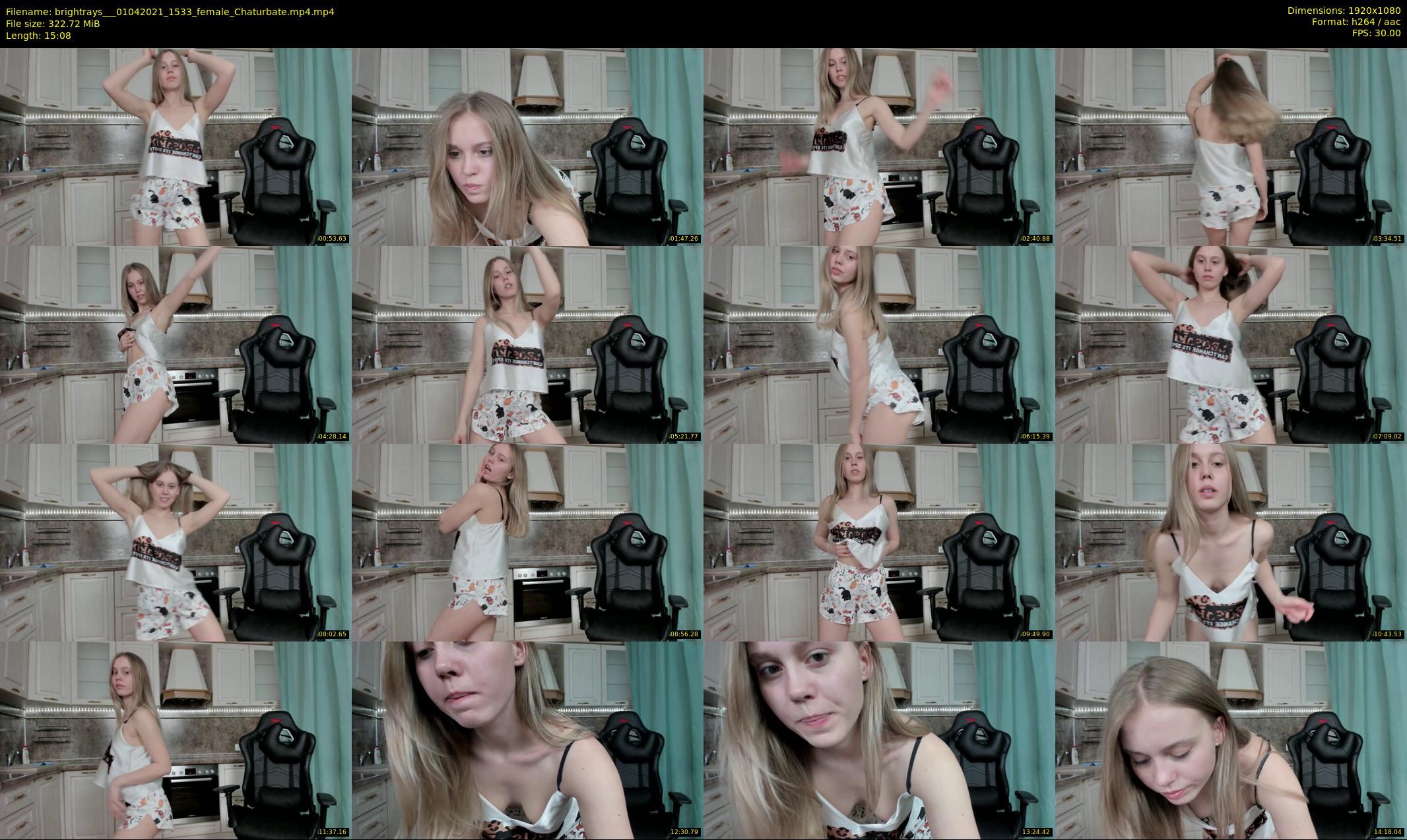 brightrays__ — 16 minute Chaturbate female cam show recording, 1080p, Apr 1, 2021