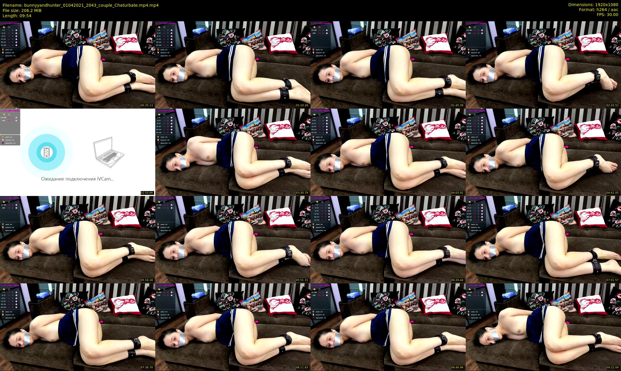 bunnyyandhunter — 10 minute Chaturbate couple cam show recording, 1080p, Apr 1, 2021